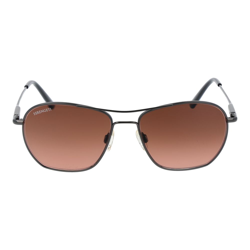 Lunettes Serengeti Gray aviator gunmetal