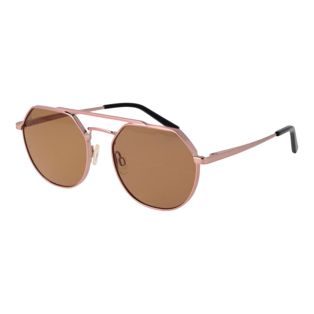 Lunettes de soleil Serengeti aviatrices rose gold