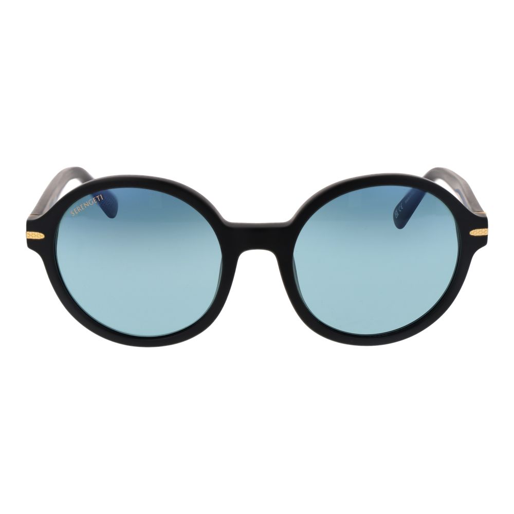 Lunettes Noires Femme Rondes bleues