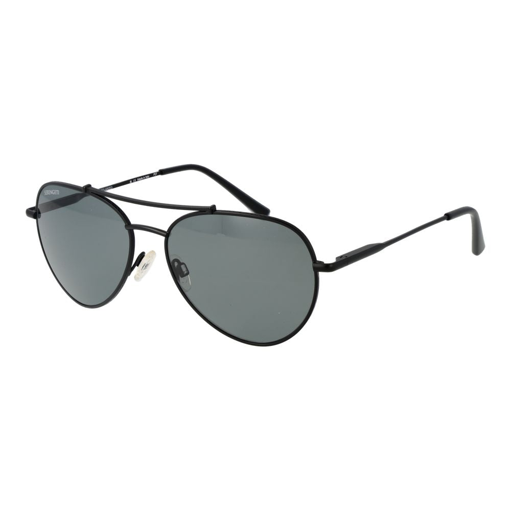 Lunettes de soleil Serengeti aviatrices noires