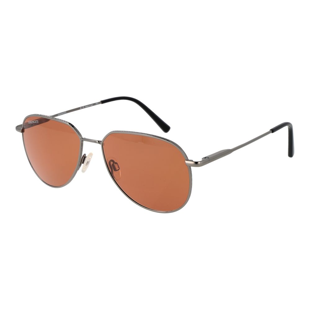 Lunettes Gray Men Aviateur gunmetal rouges