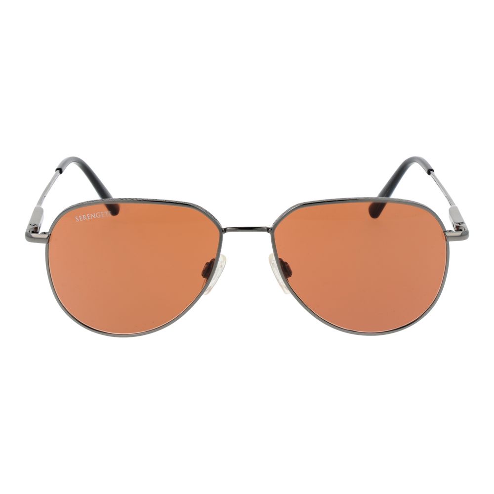 Lunettes Gray Men Aviateur gunmetal rouges