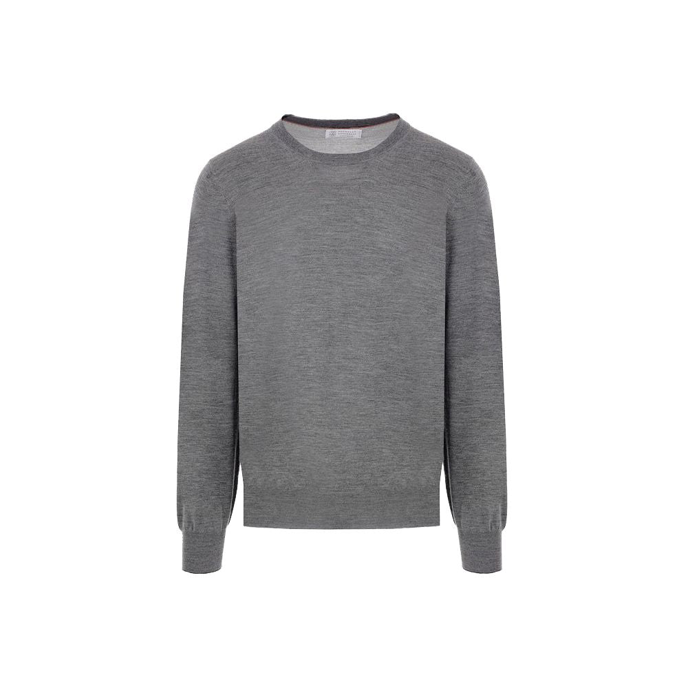 Pull Brunello Cucinelli gris
