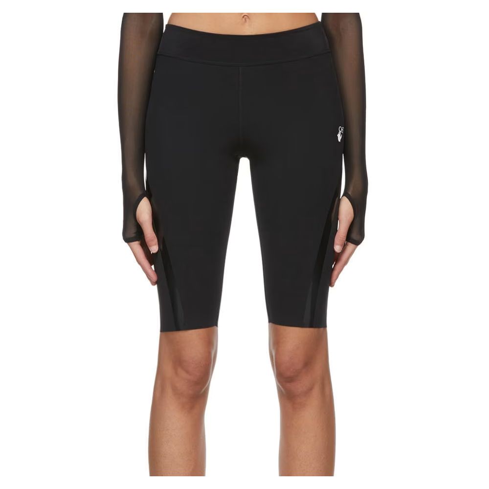Short Off-White nylon noir