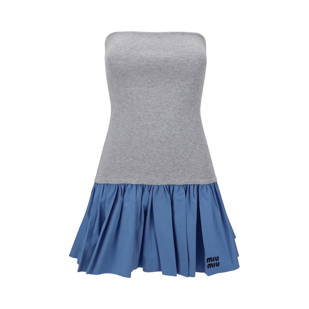 Robe Miu Miu sans manches noire