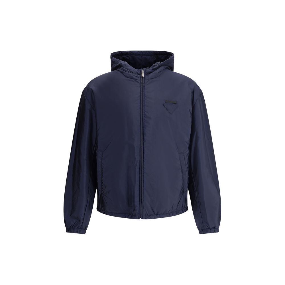 Veste Prada à capuche noire