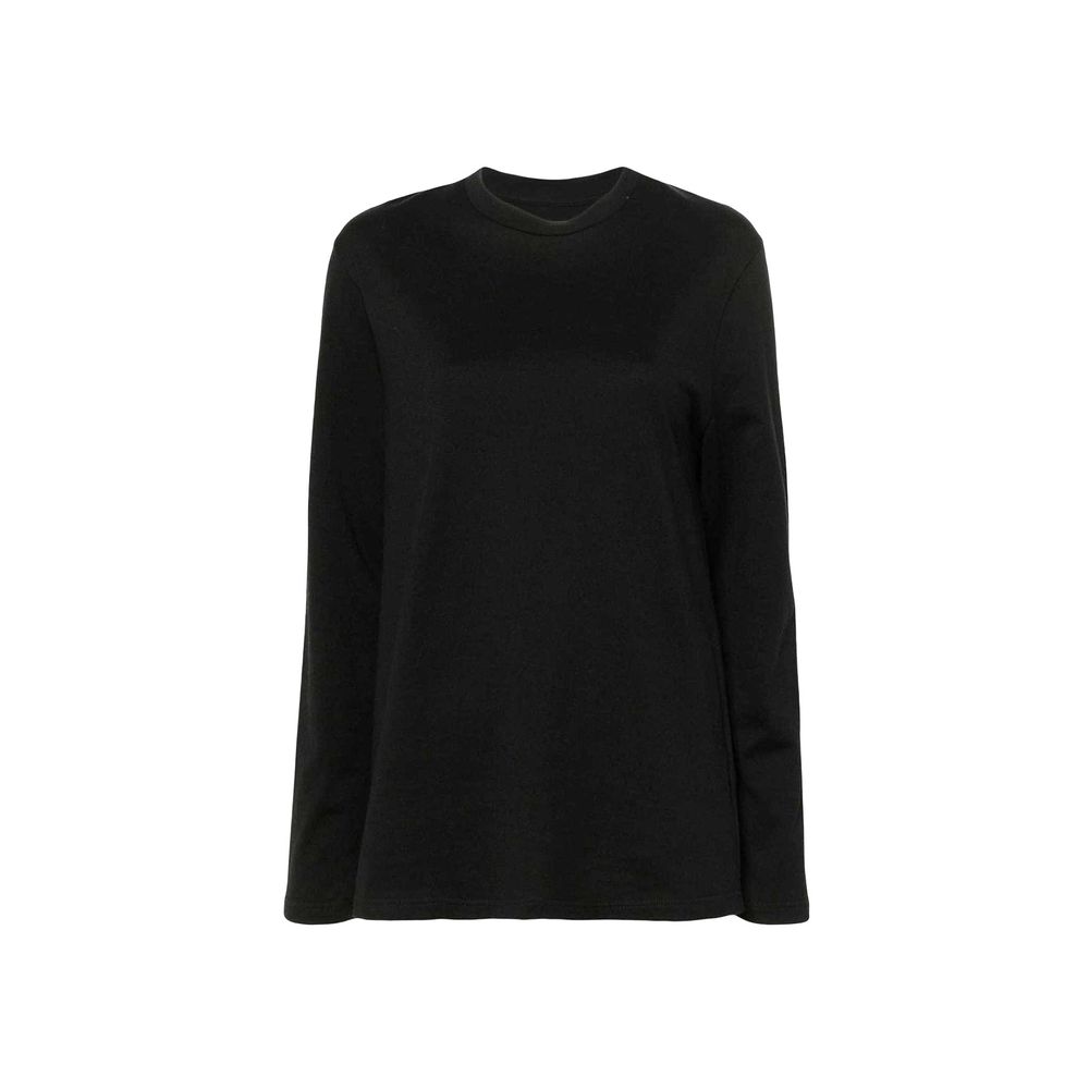 T‑shirt Jil Sander col rond noir