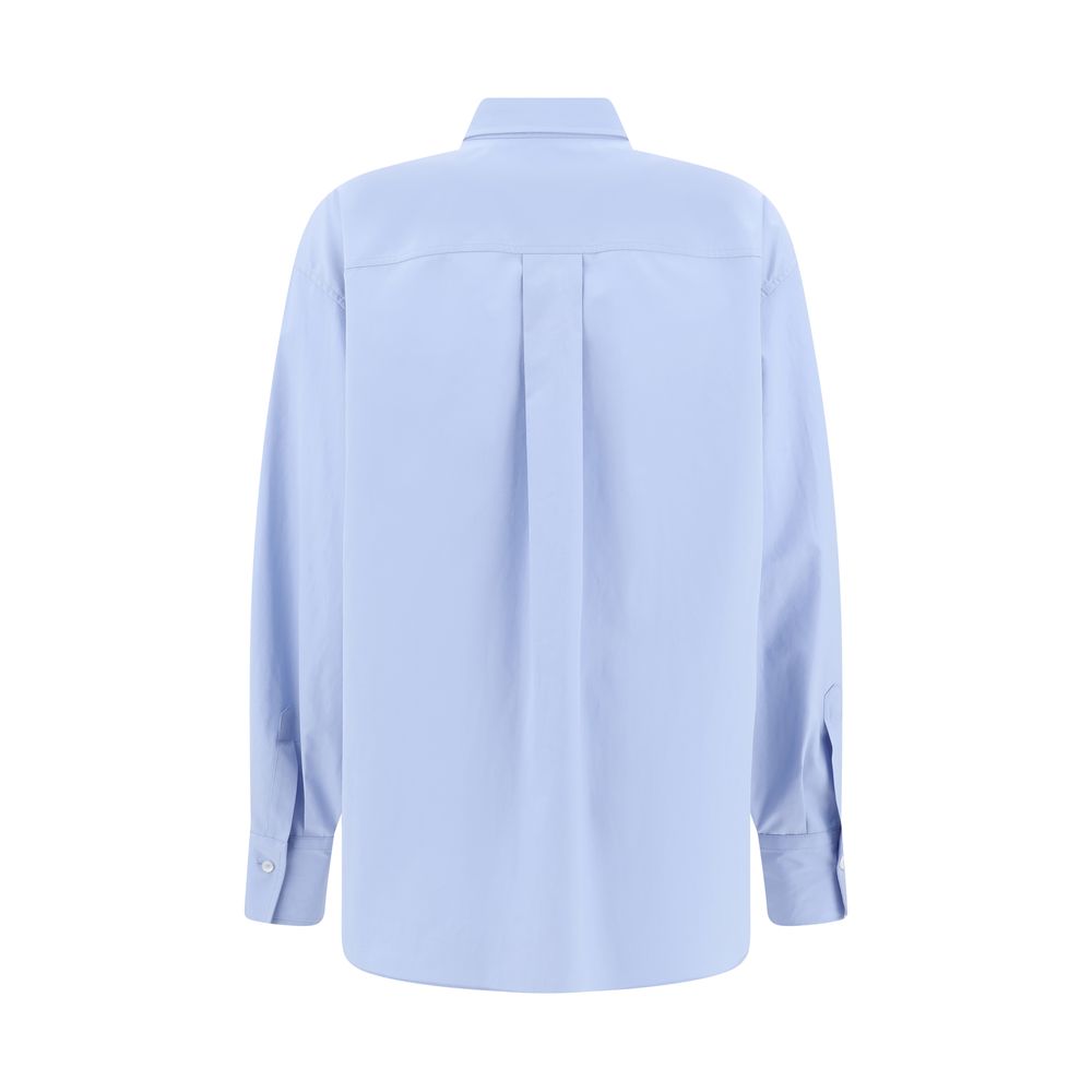 Chemise Brunello Cucinelli blanche avec bijoux