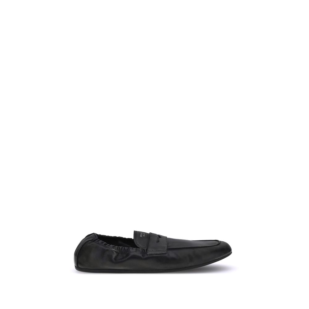 Loafers Prada Shuffle cuir vieilli