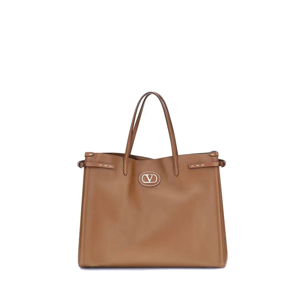 Sac tote Valentino Garavani Antibes beige Valentino Garavani