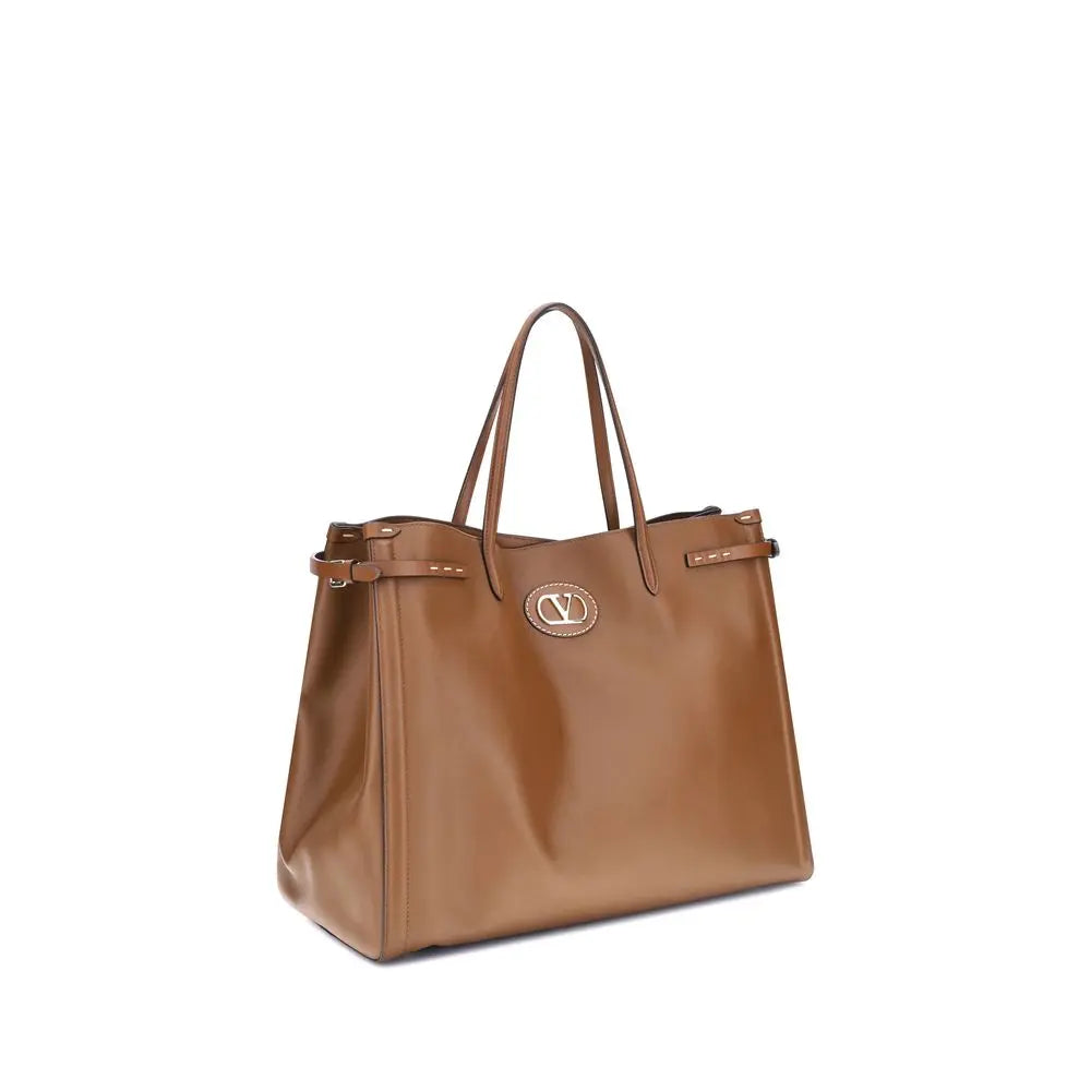 Sac tote Valentino Garavani Antibes beige Valentino Garavani