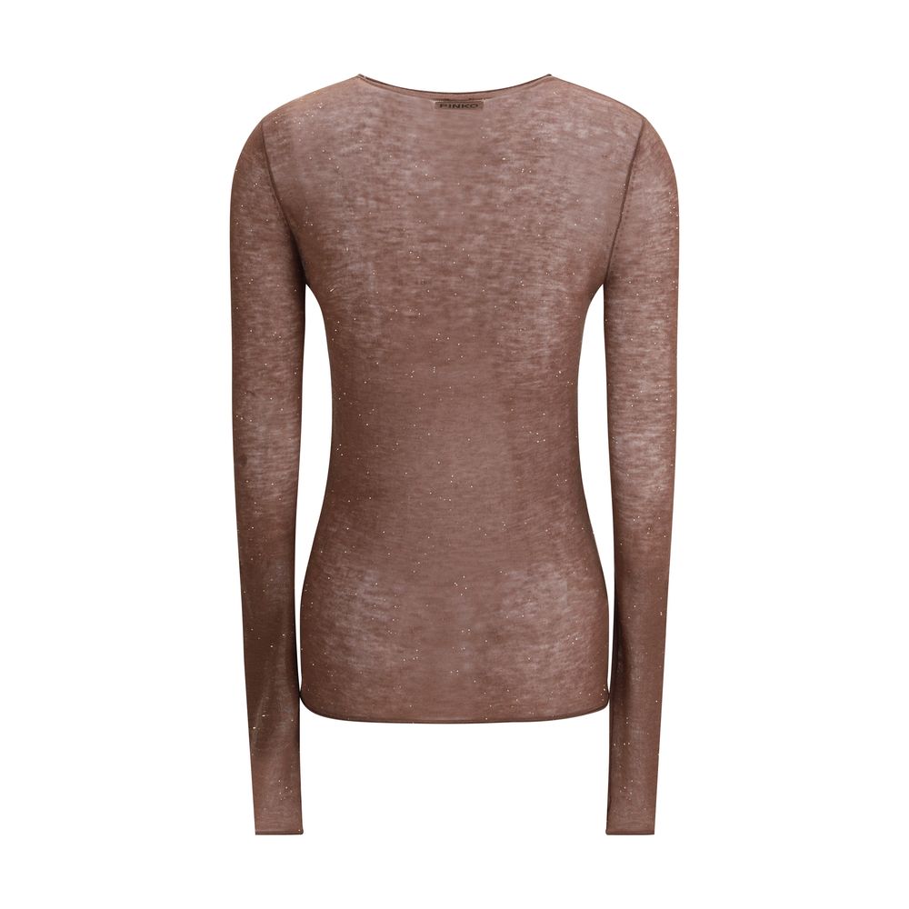 Pull Pinko Micropaillette rose