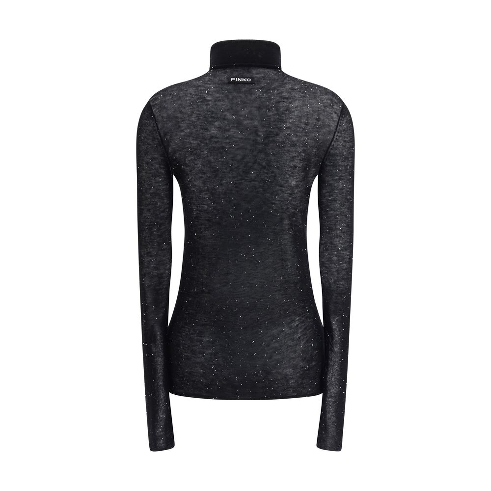 Turtleneck Pinko élégante rose