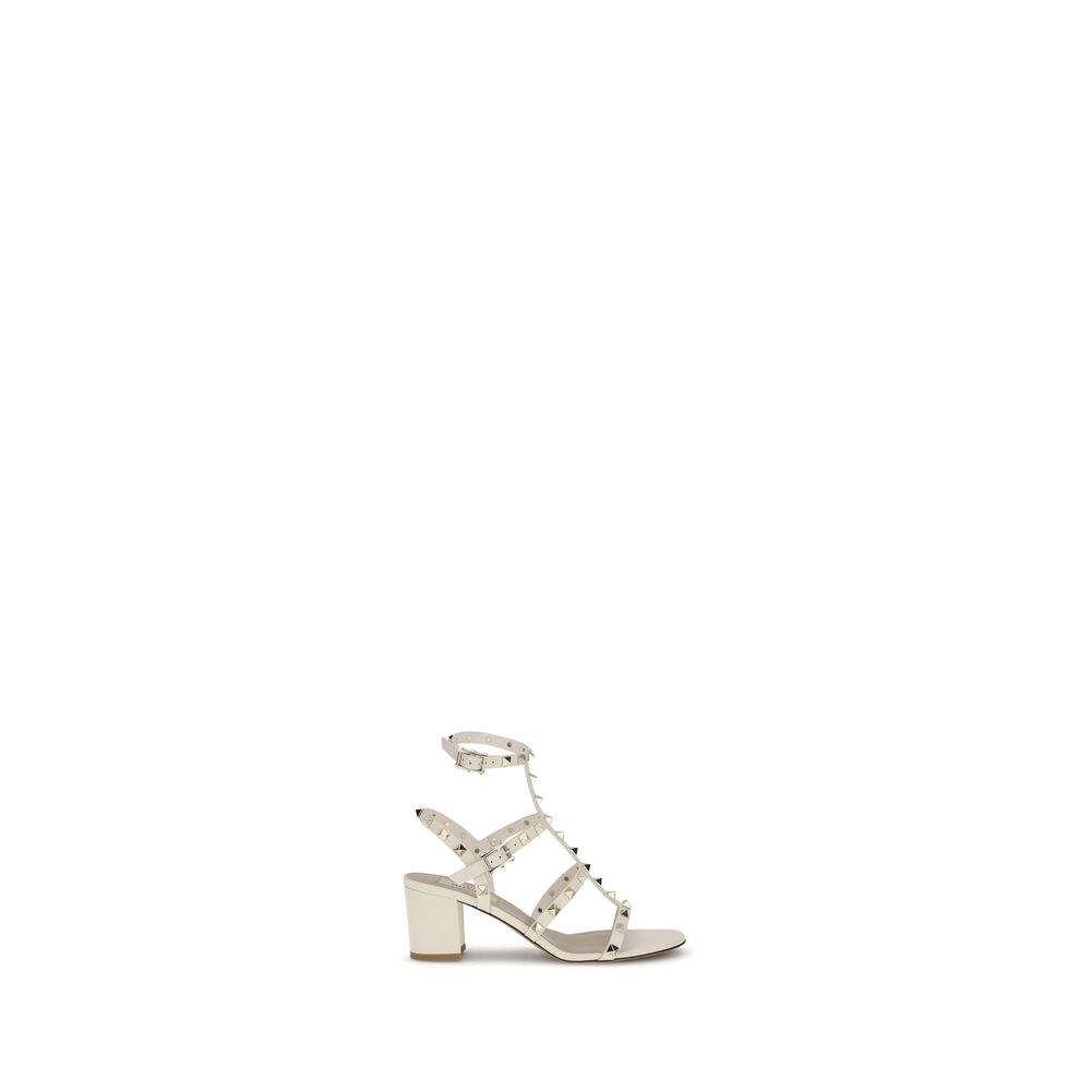 Sandales Valentino Garavani Rockstud noires