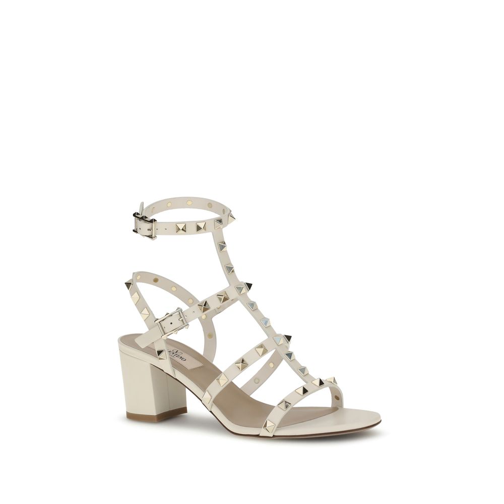 Sandales Valentino Garavani Rockstud noires