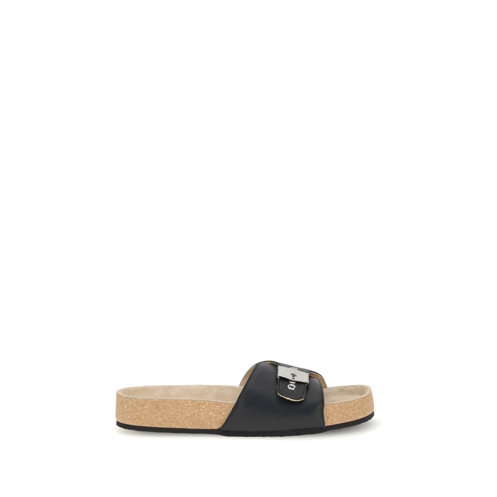 Sandales Scholl par Balenciaga noires