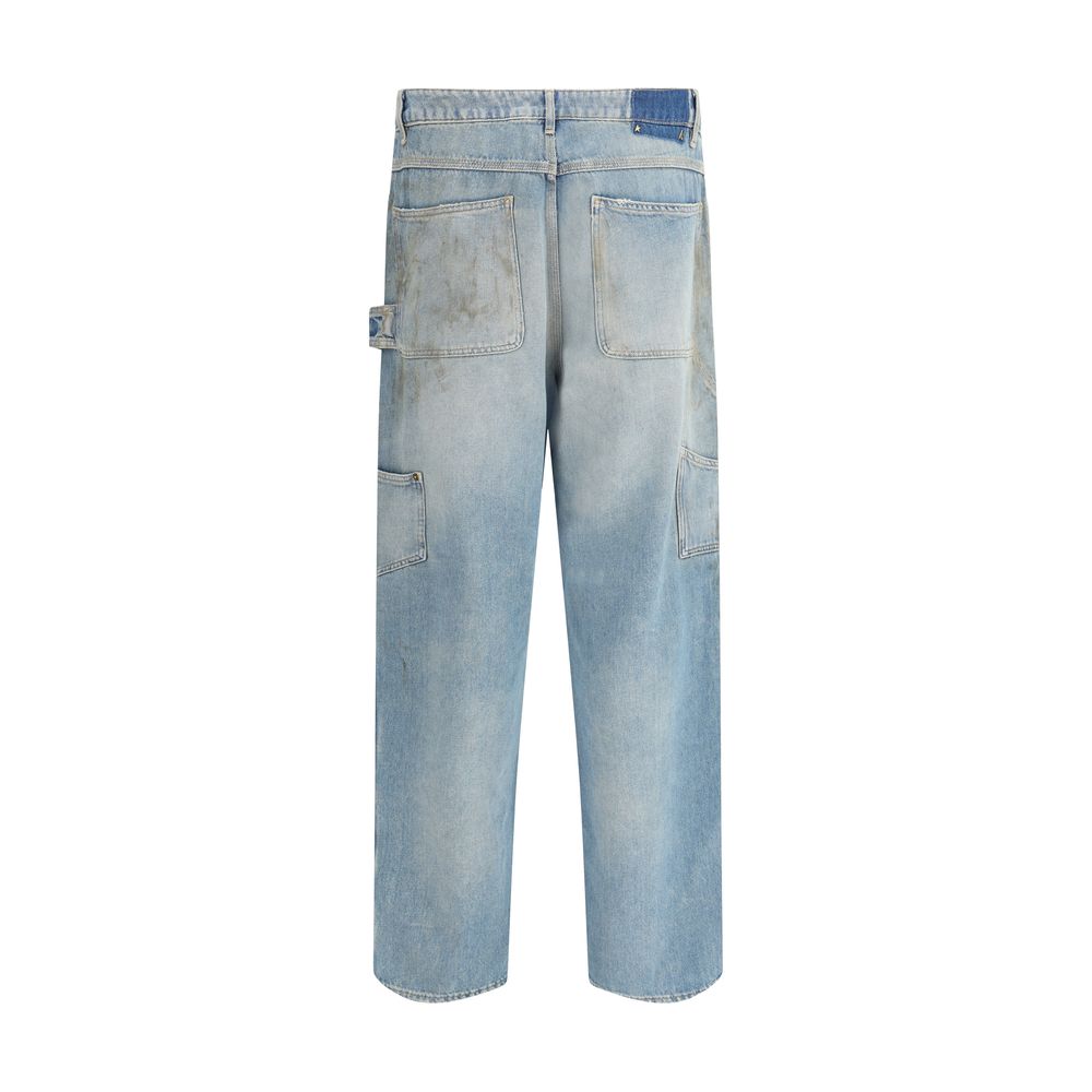 Jeans Golden Goose Marley déchirés bleus