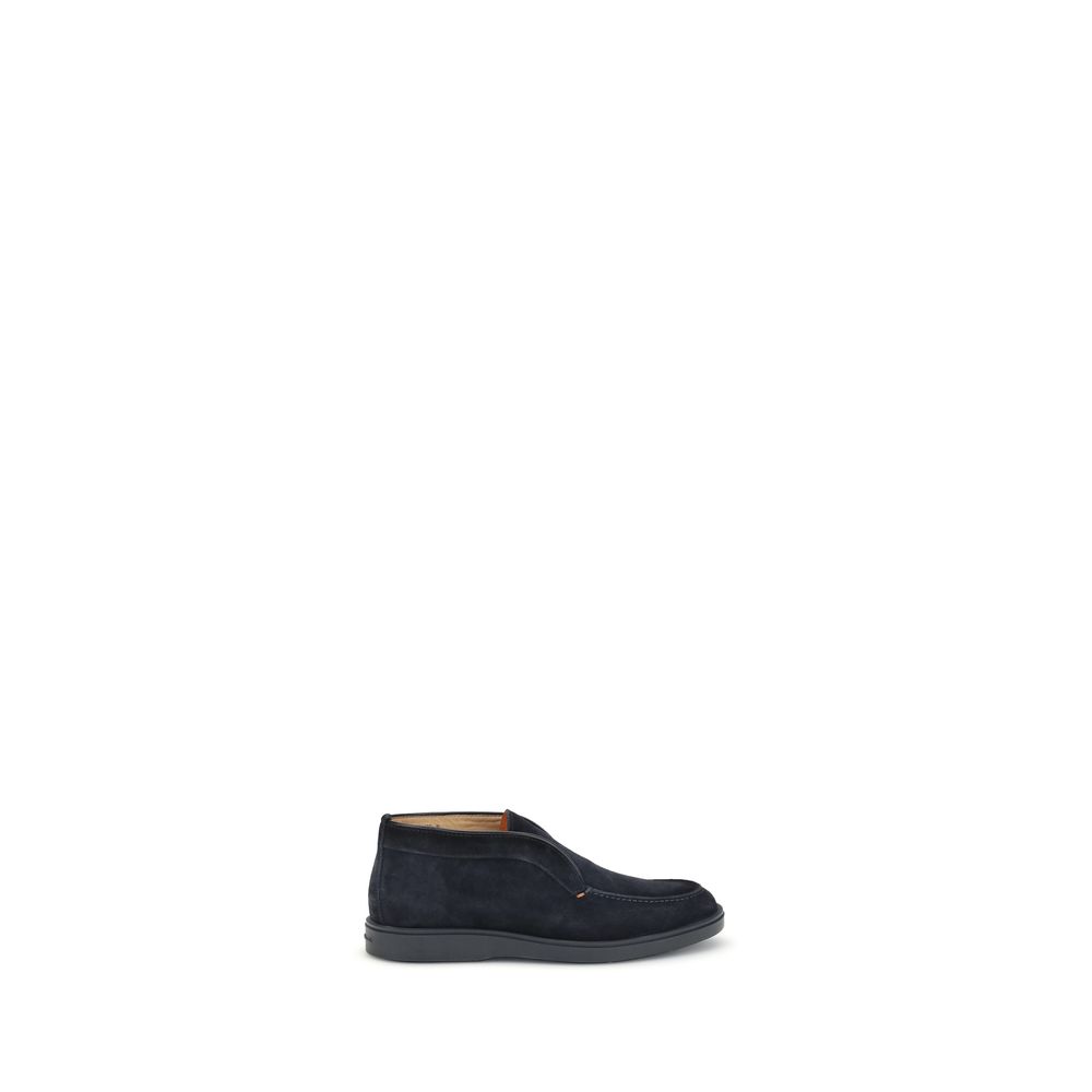 Mocassins Santoni Polo beiges