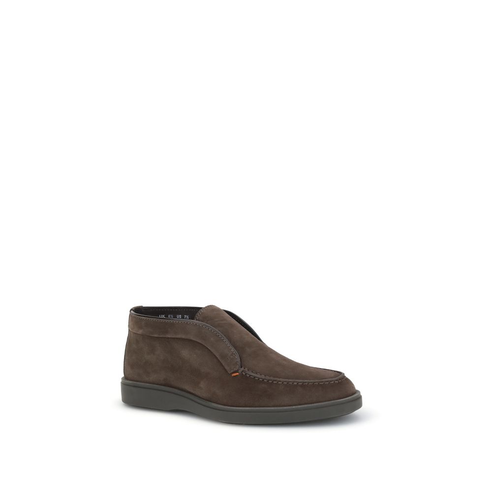 Loafers Santoni Polo gris