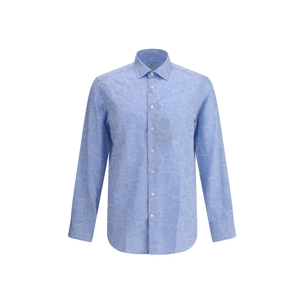 Chemise Etro Roma bleu marine
