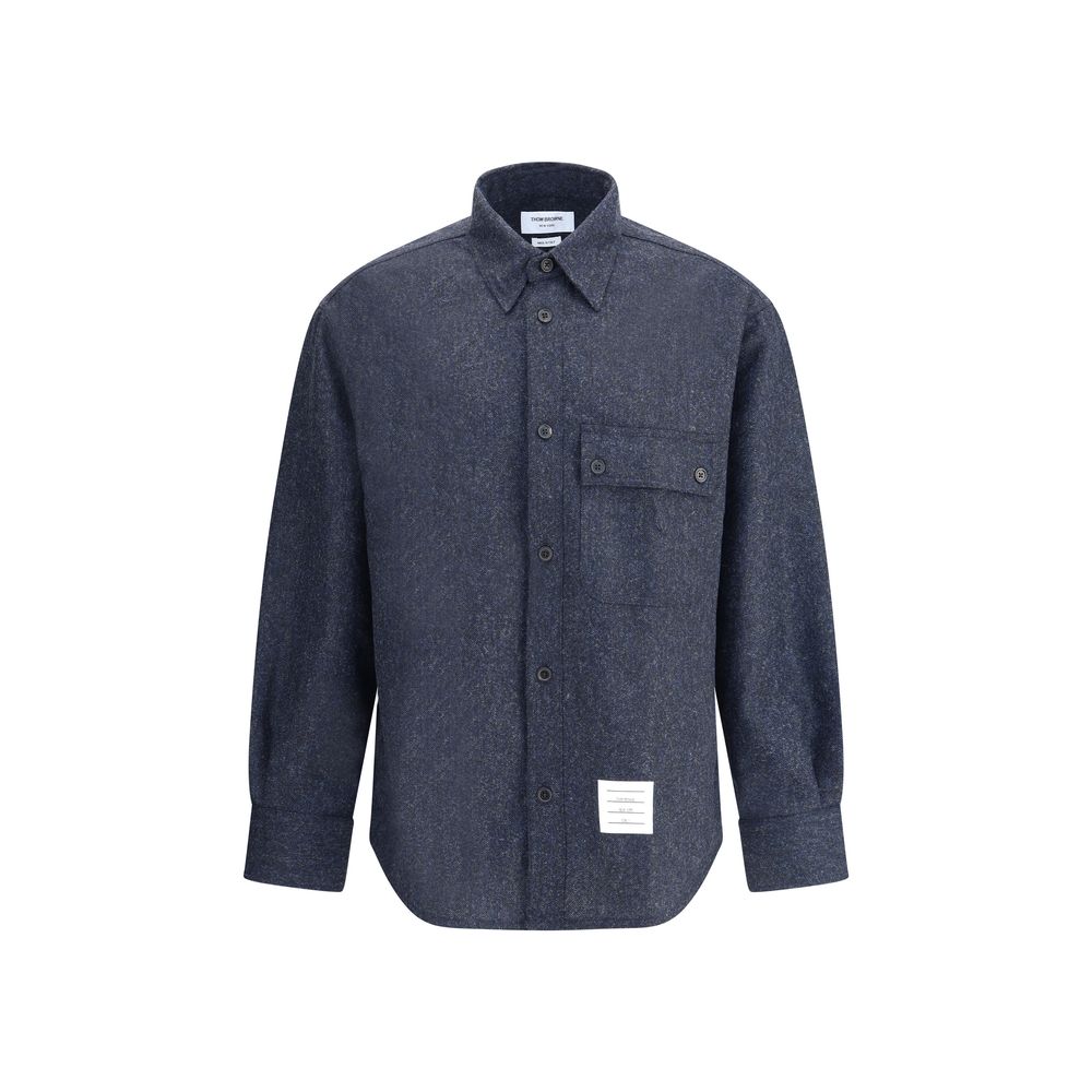 Chemise Thom Browne oversize grise
