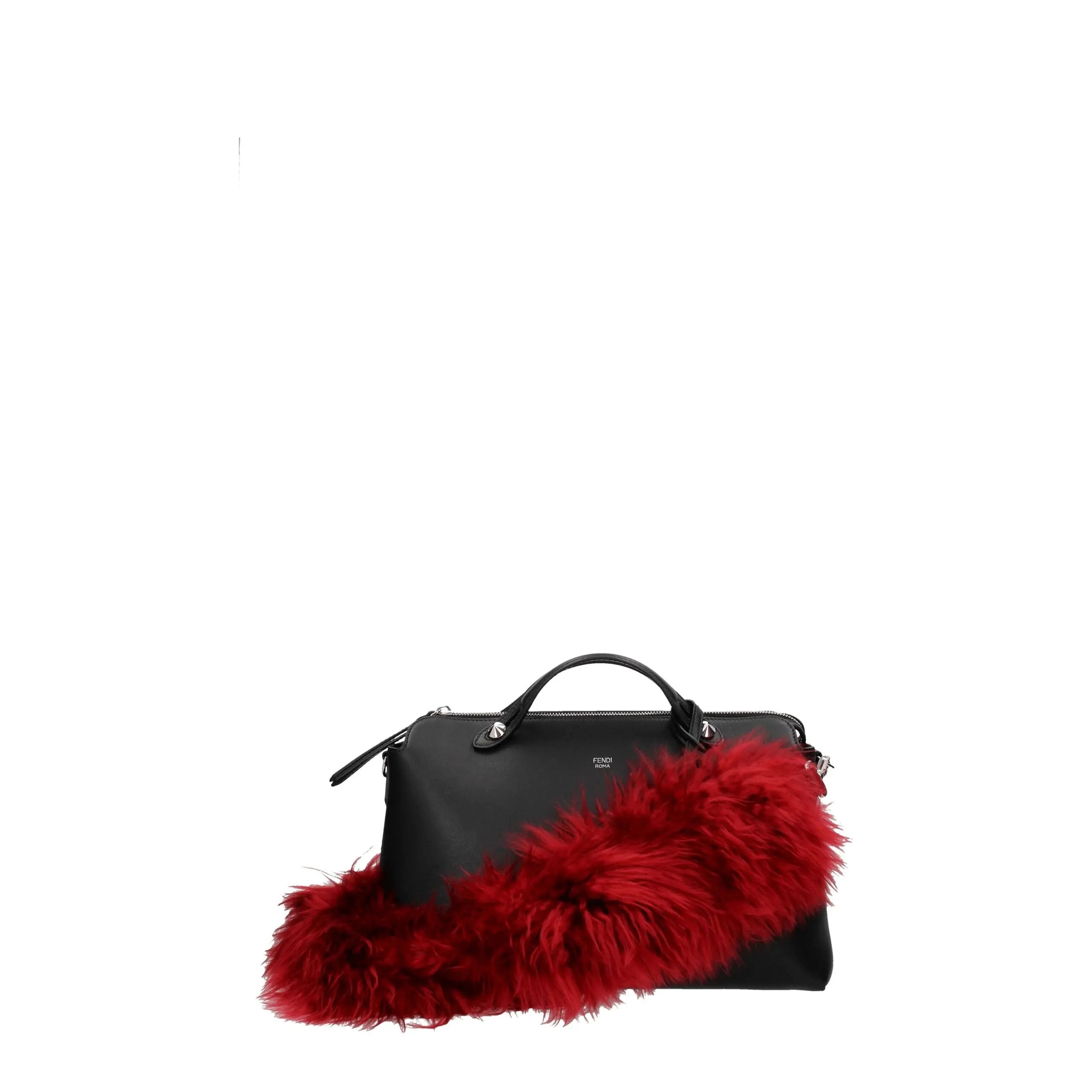 Sac à bandoulière Fendi alpaca rouge Fendi