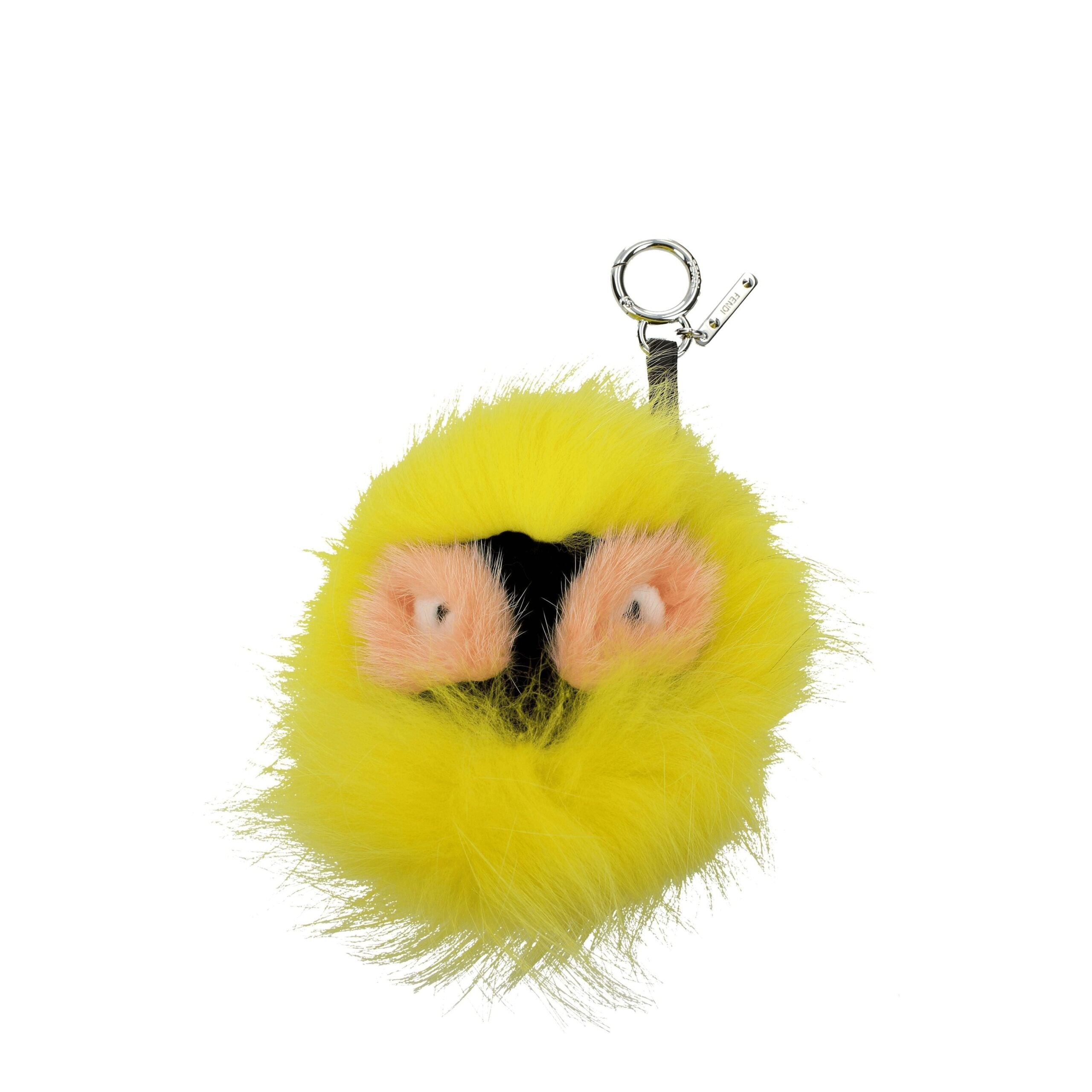 Porte-clés Fendi fur jaune