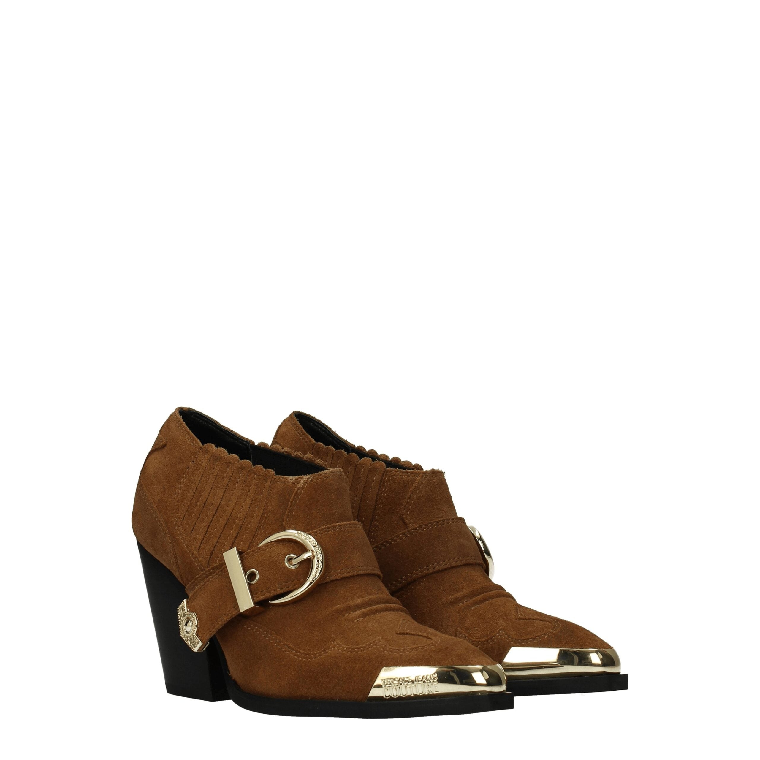 Bottines Versace Jeans brun chocolat