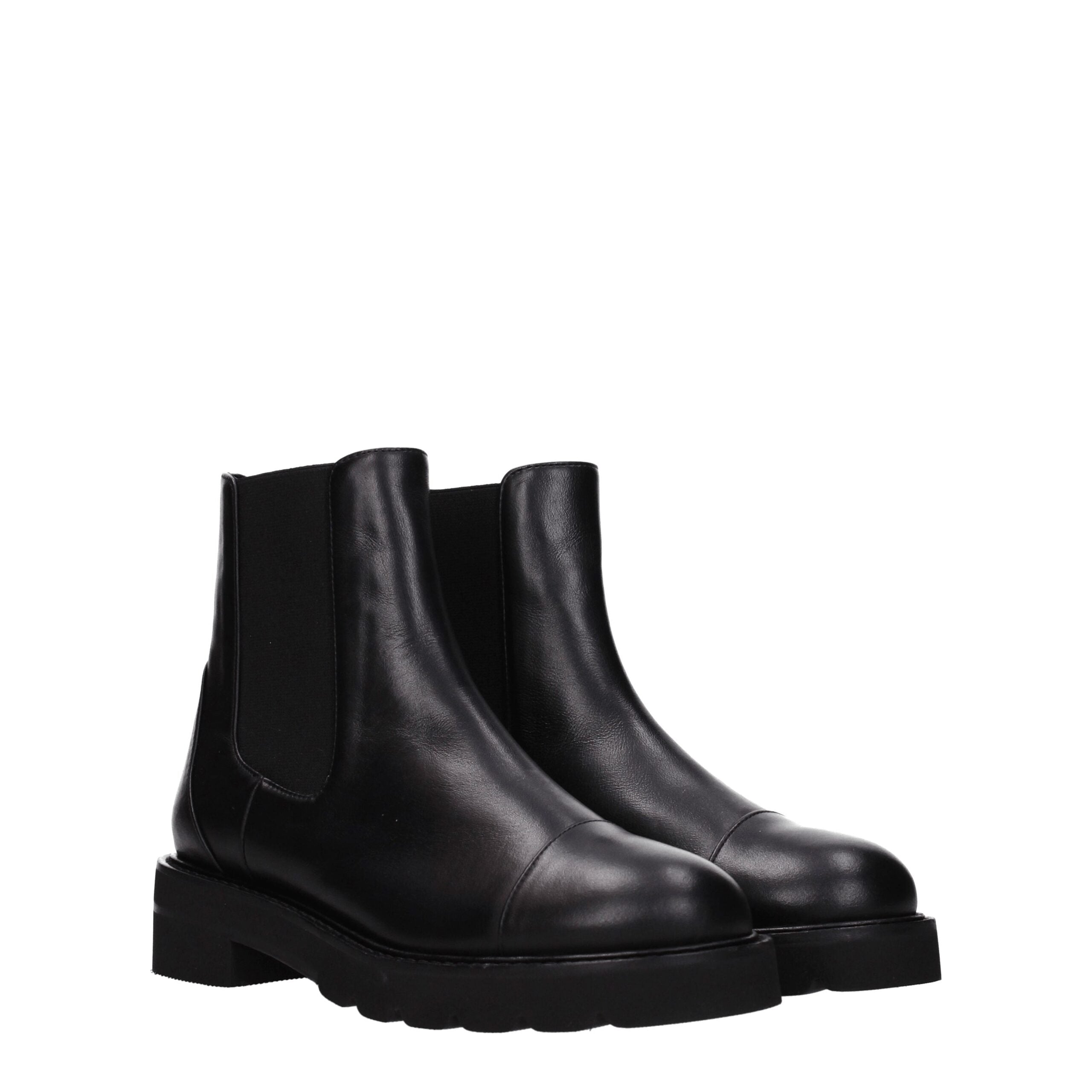Bottines Stuart Weitzman FRANKIE noires