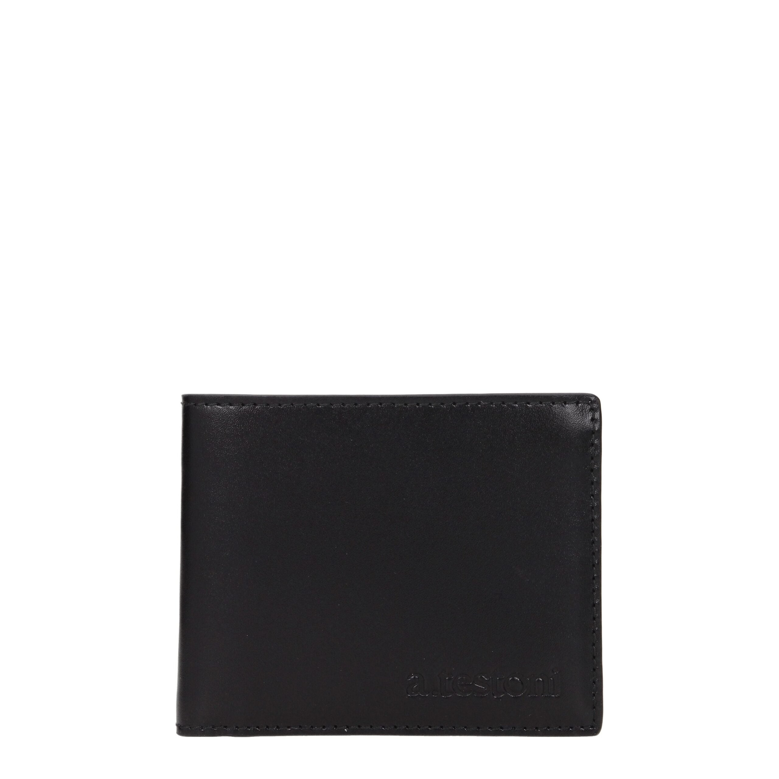 Portefeuille Testoni noir