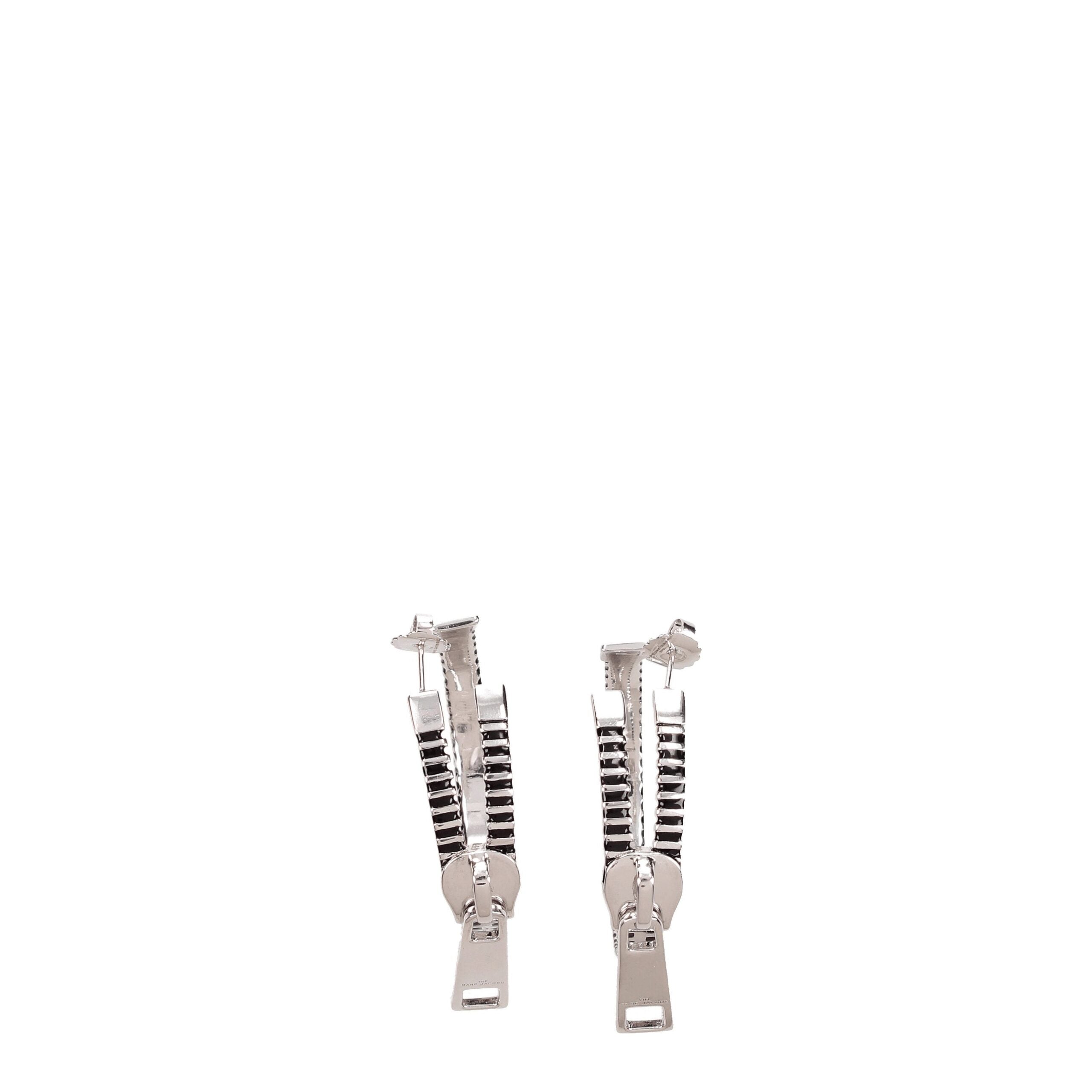 Boucles d'oreilles Marc Jacobs argentées