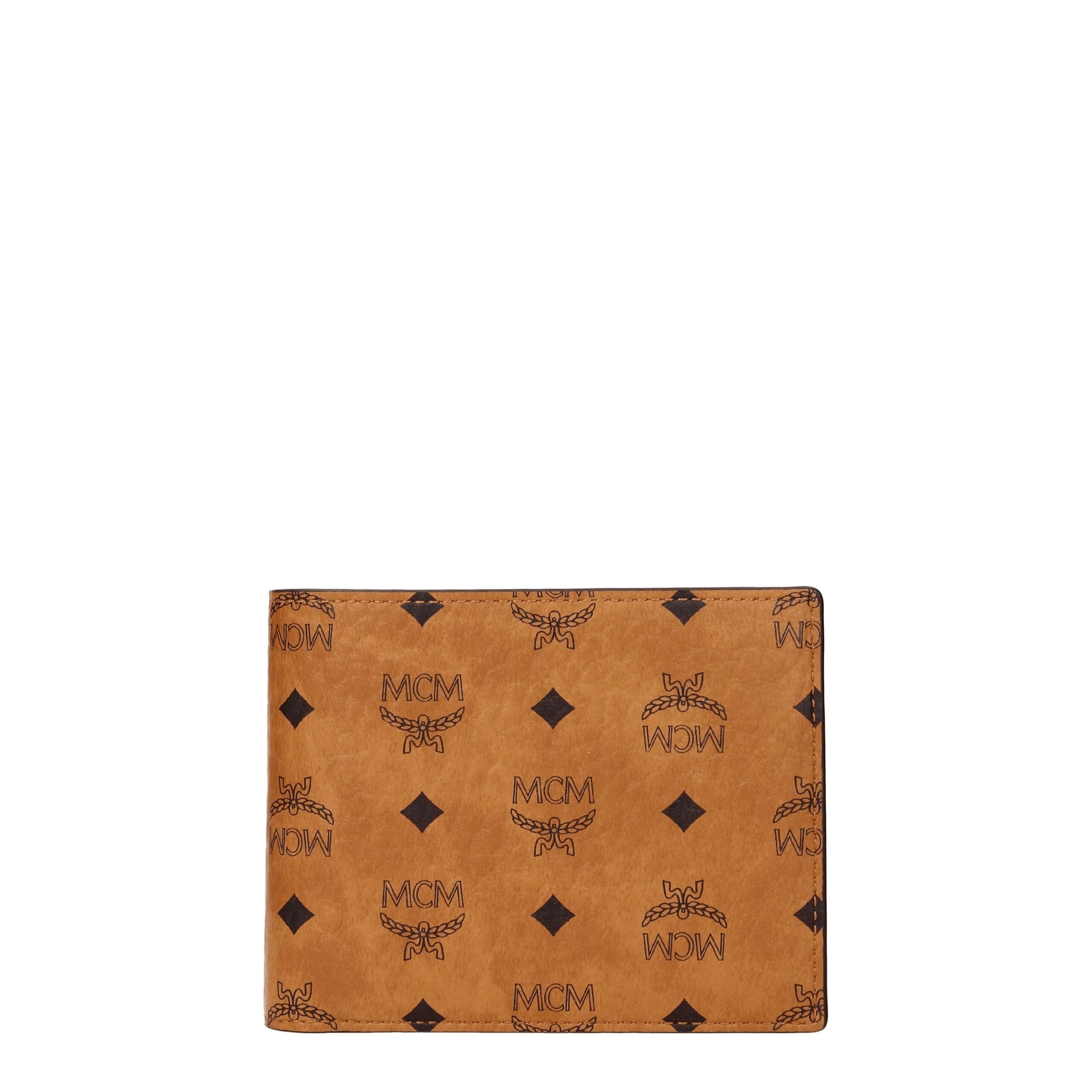 Portefeuille MCM classique marron
