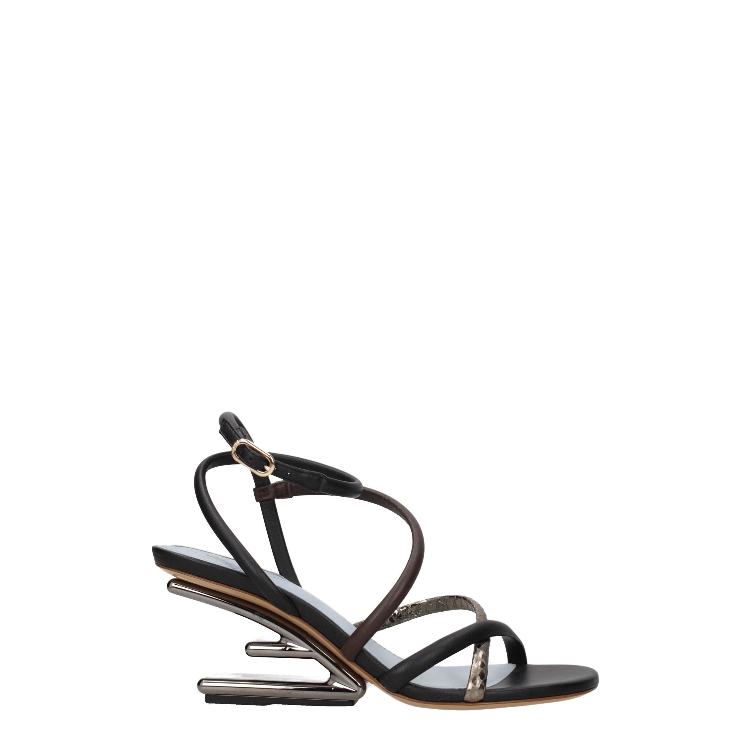 Sandales Fendi multicolores