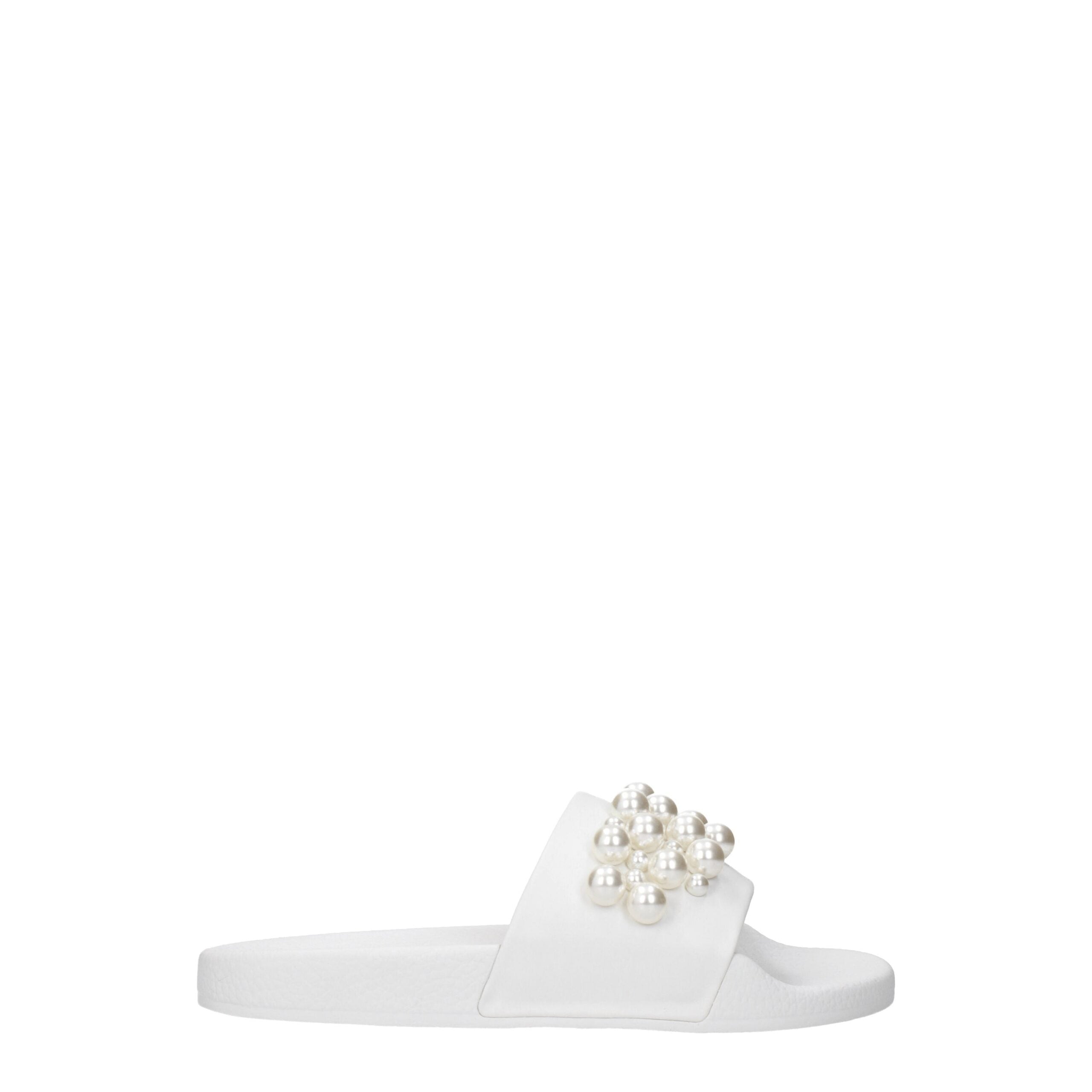 Sandales Stuart Weitzman GOLDIESMOSA blanches