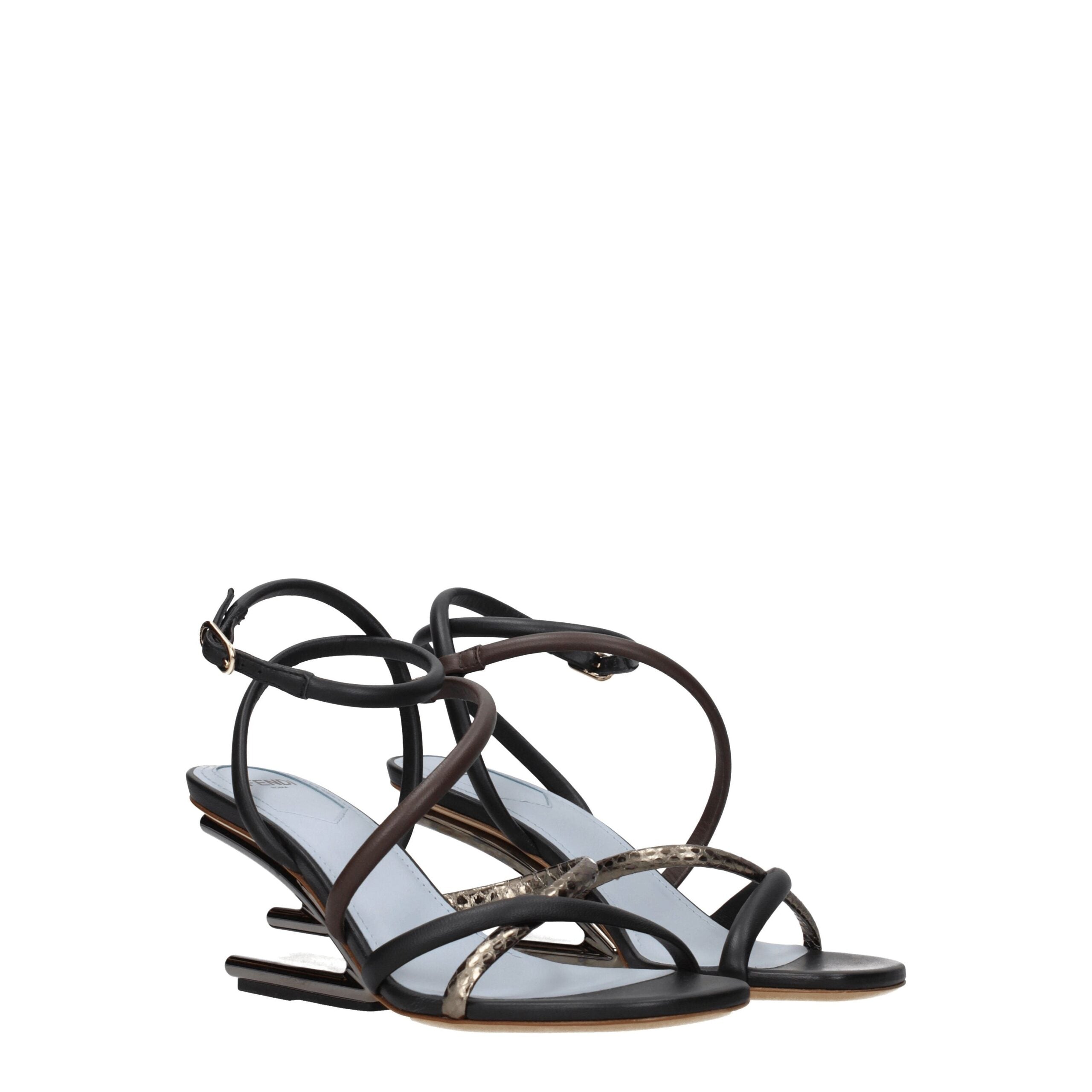 Sandales Fendi multicolores