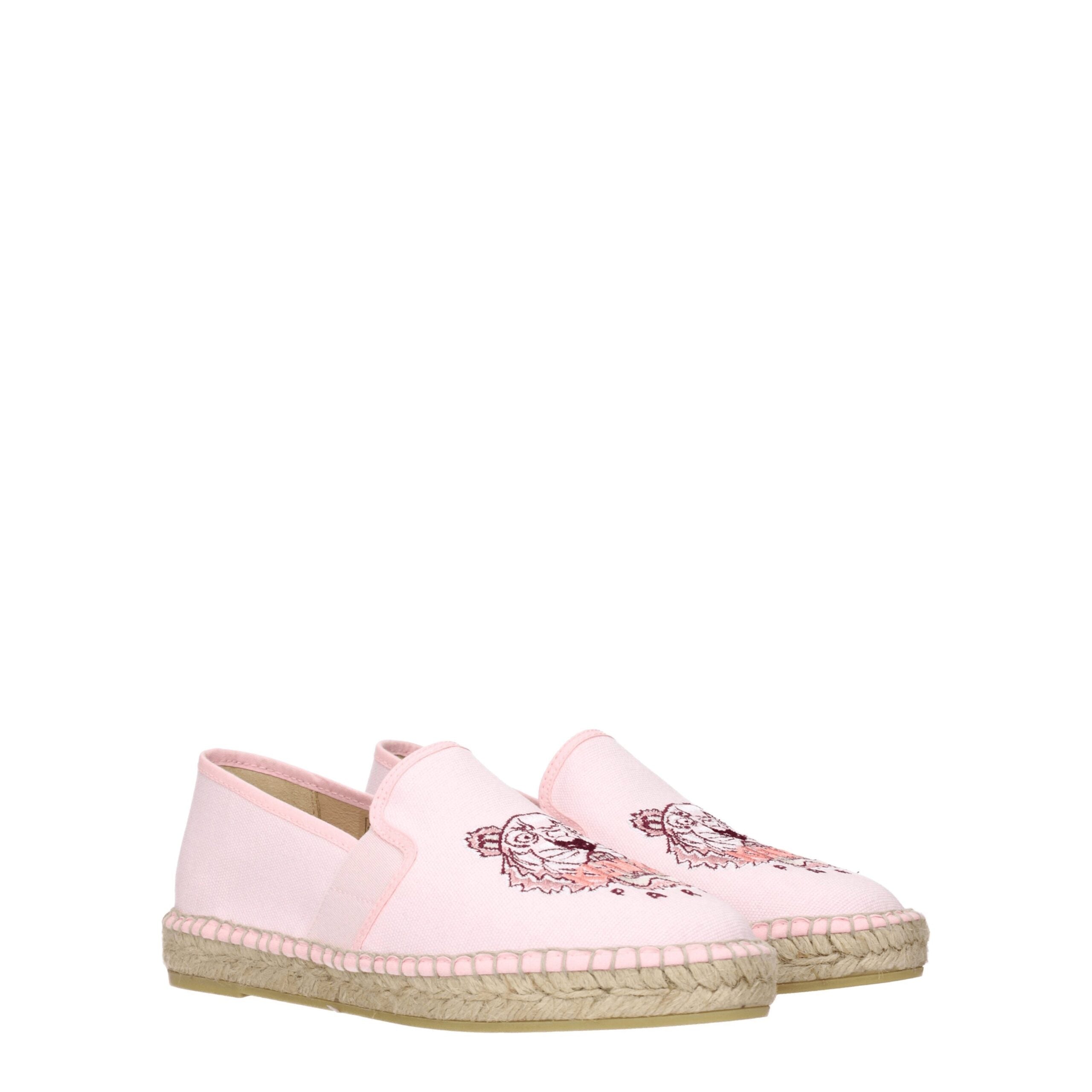 Espadrilles Kenzo en tissu roses