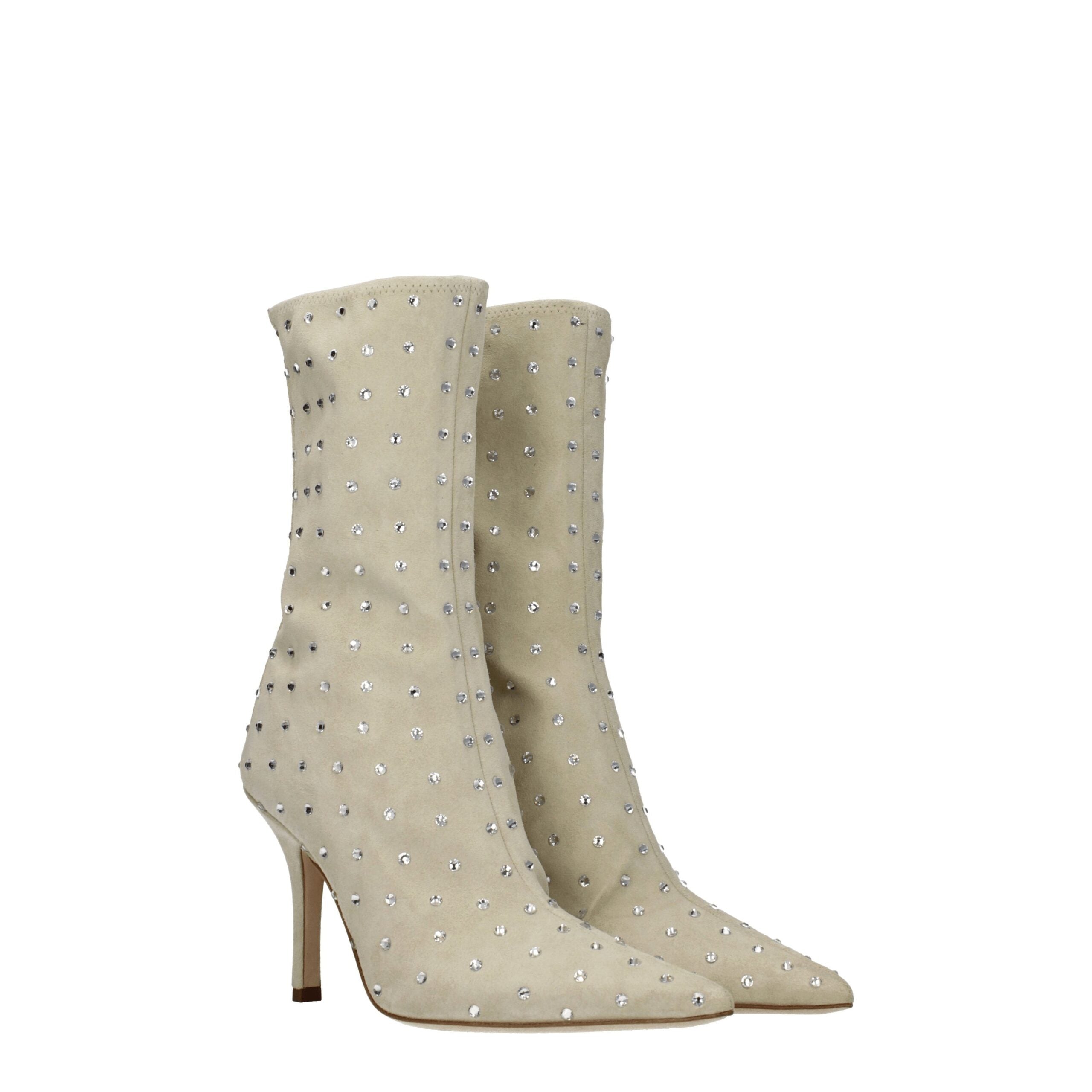 Bottines Paris Texas beiges
