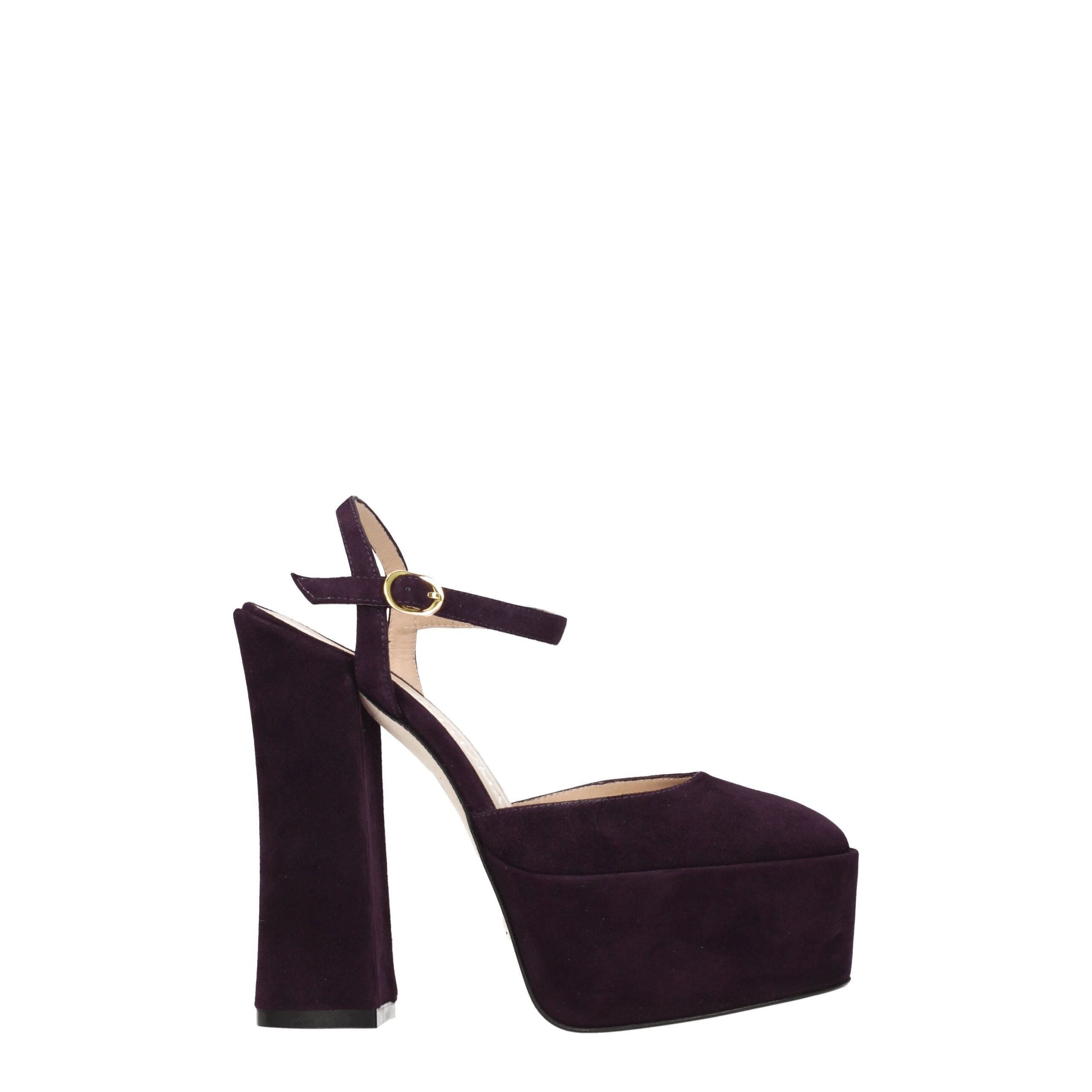 Sandales Stuart Weitzman aubergine