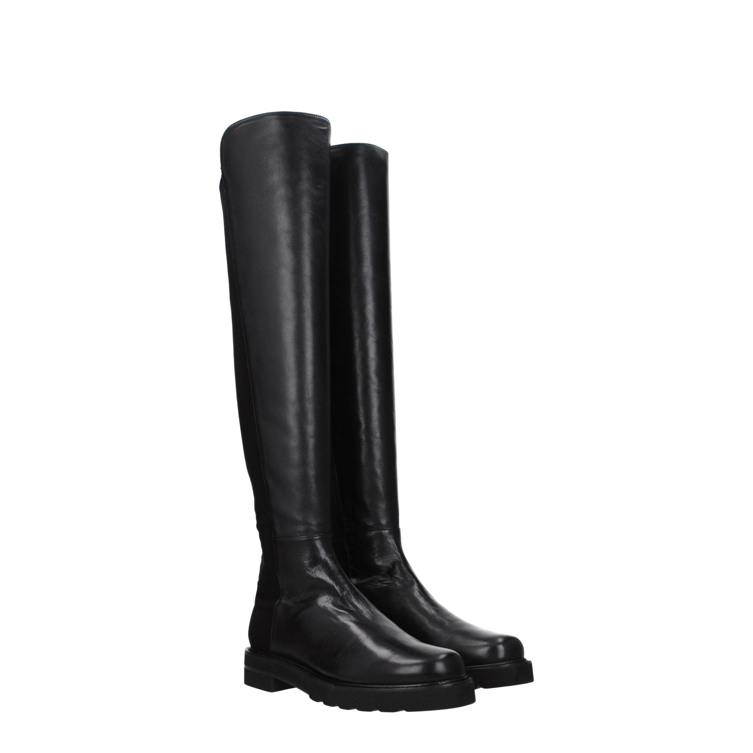 Bottines Stuart Weitzman 5050 noires