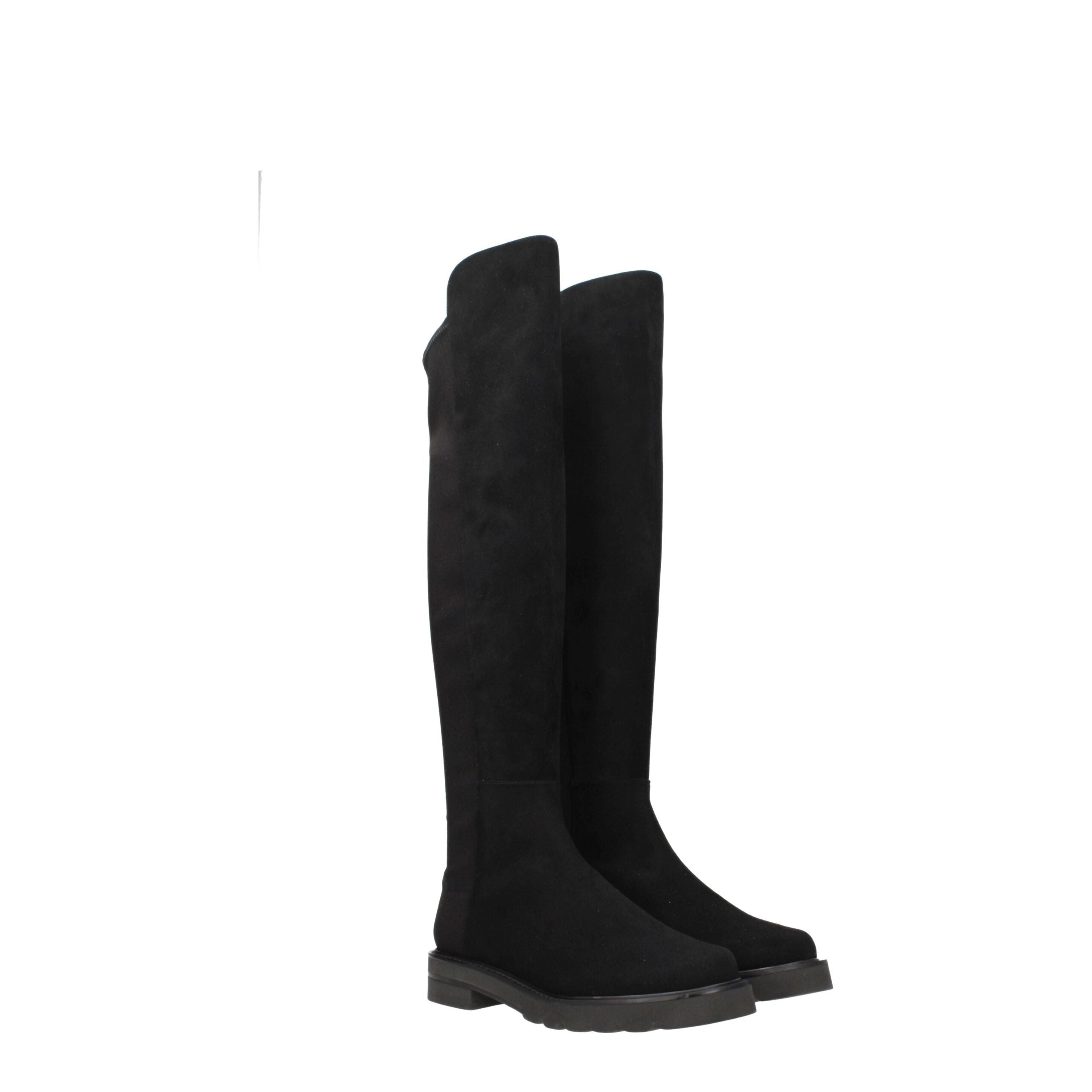 Bottines Stuart Weitzman 5050 noires