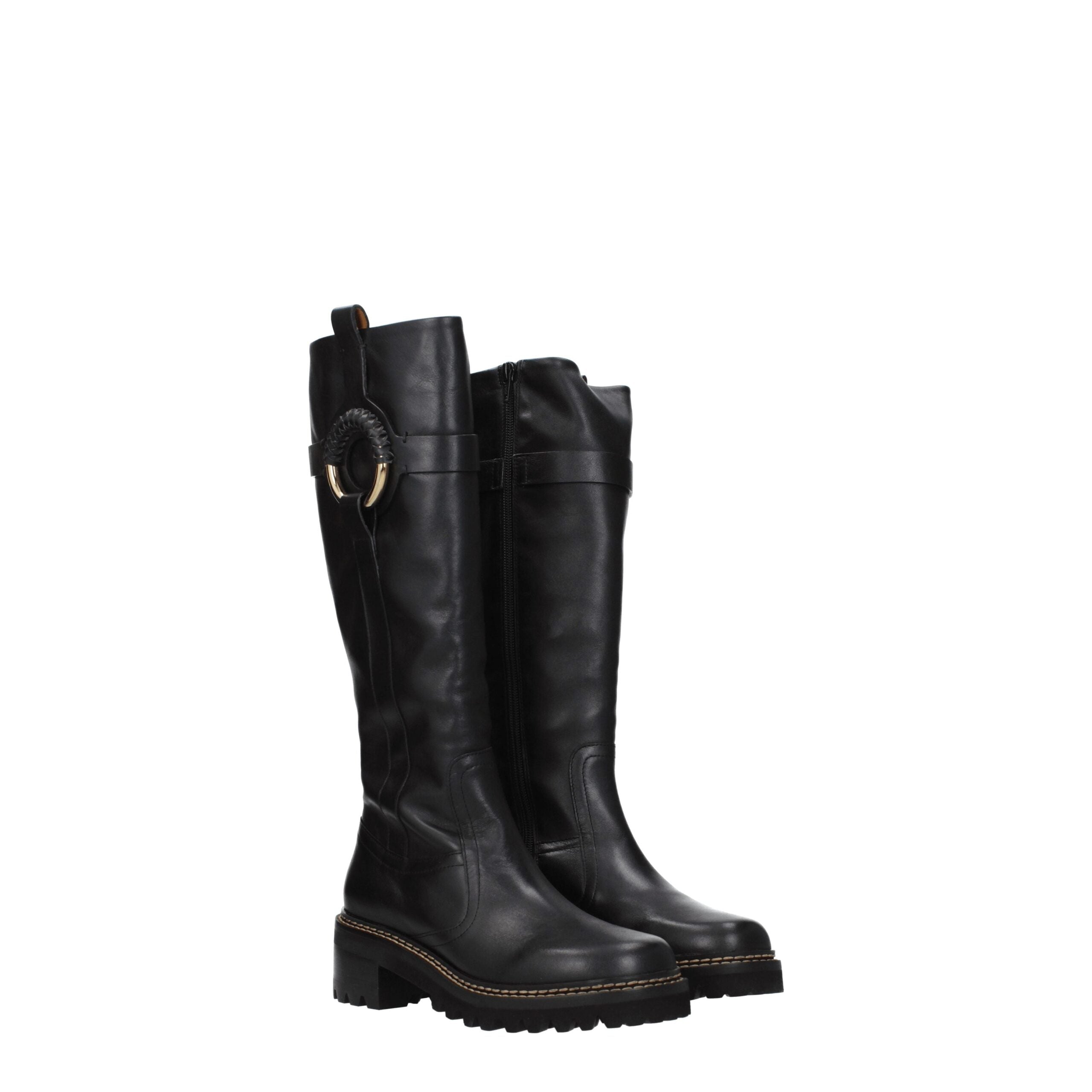 Bottines See by Chloé noires