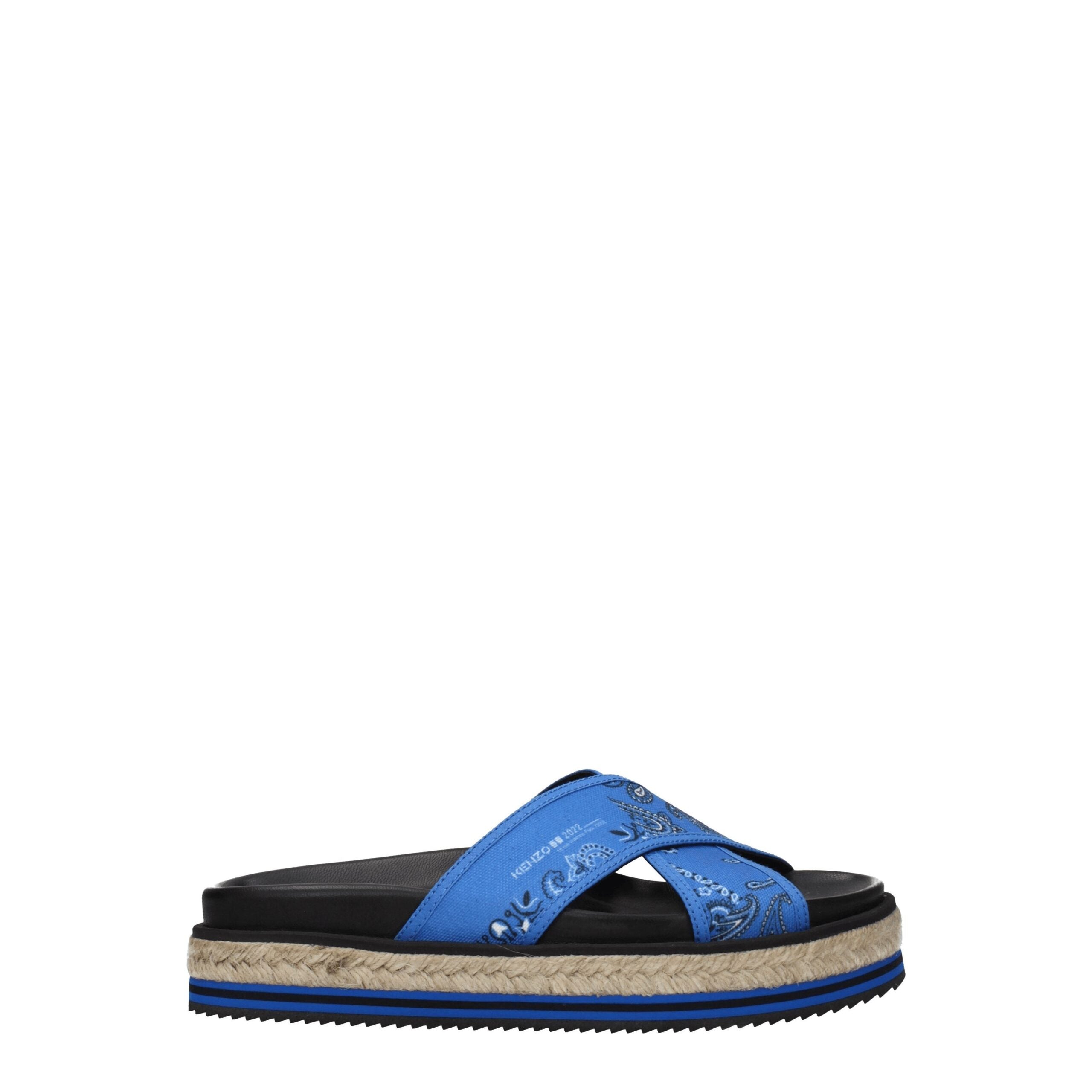 Sandales Kenzo bleu marine