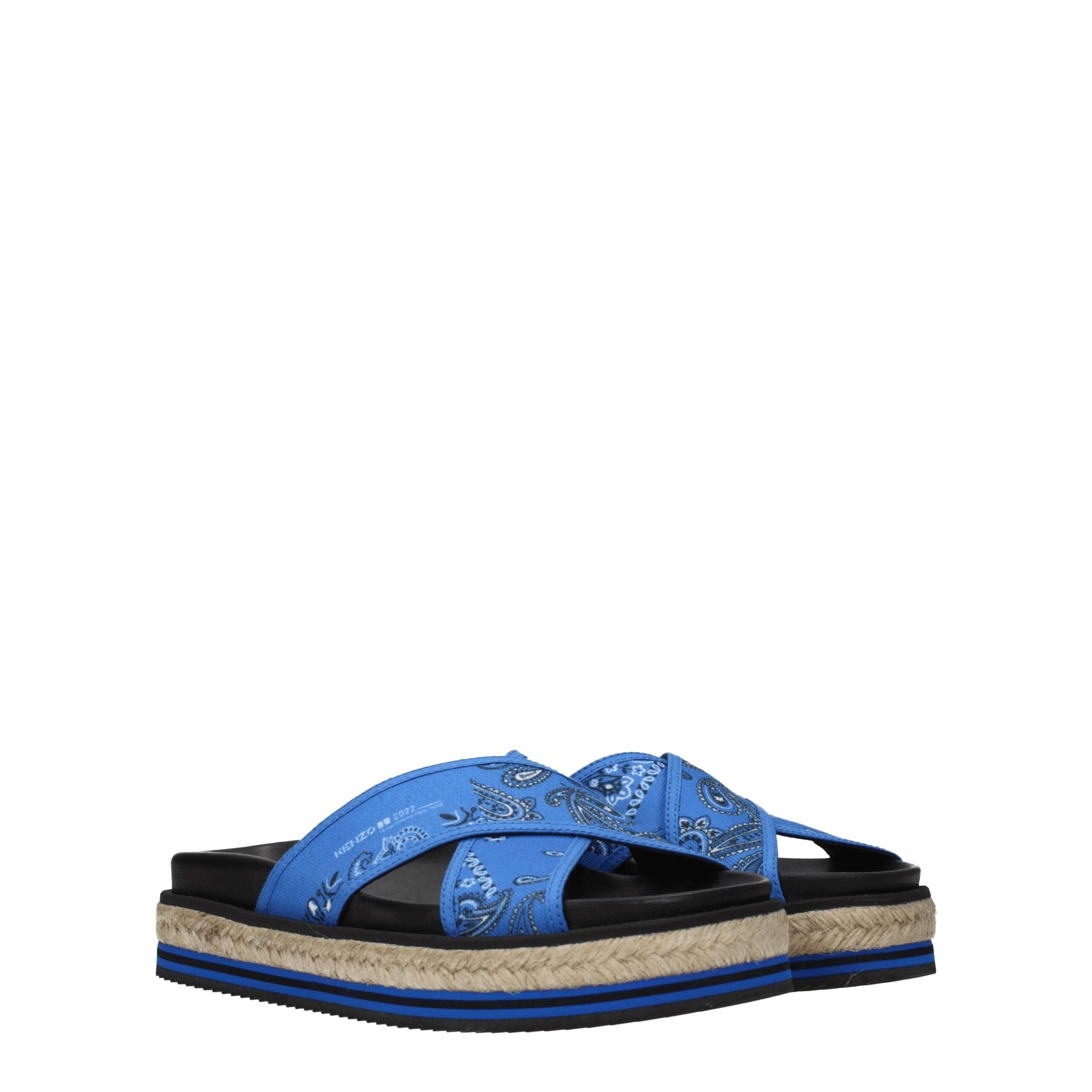 Sandales Kenzo bleu marine