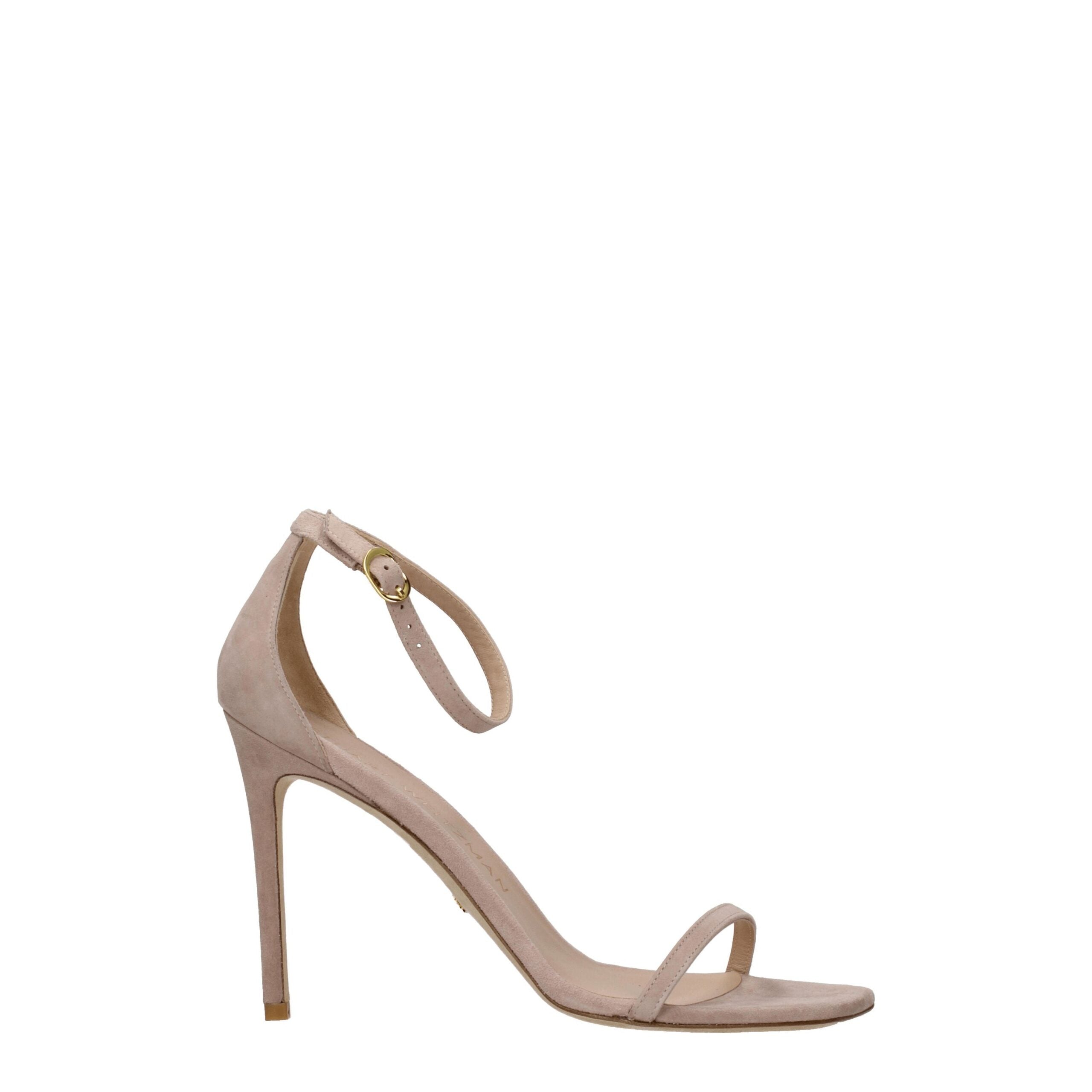 Sandales Stuart Weitzman NUDISTECURVE roses