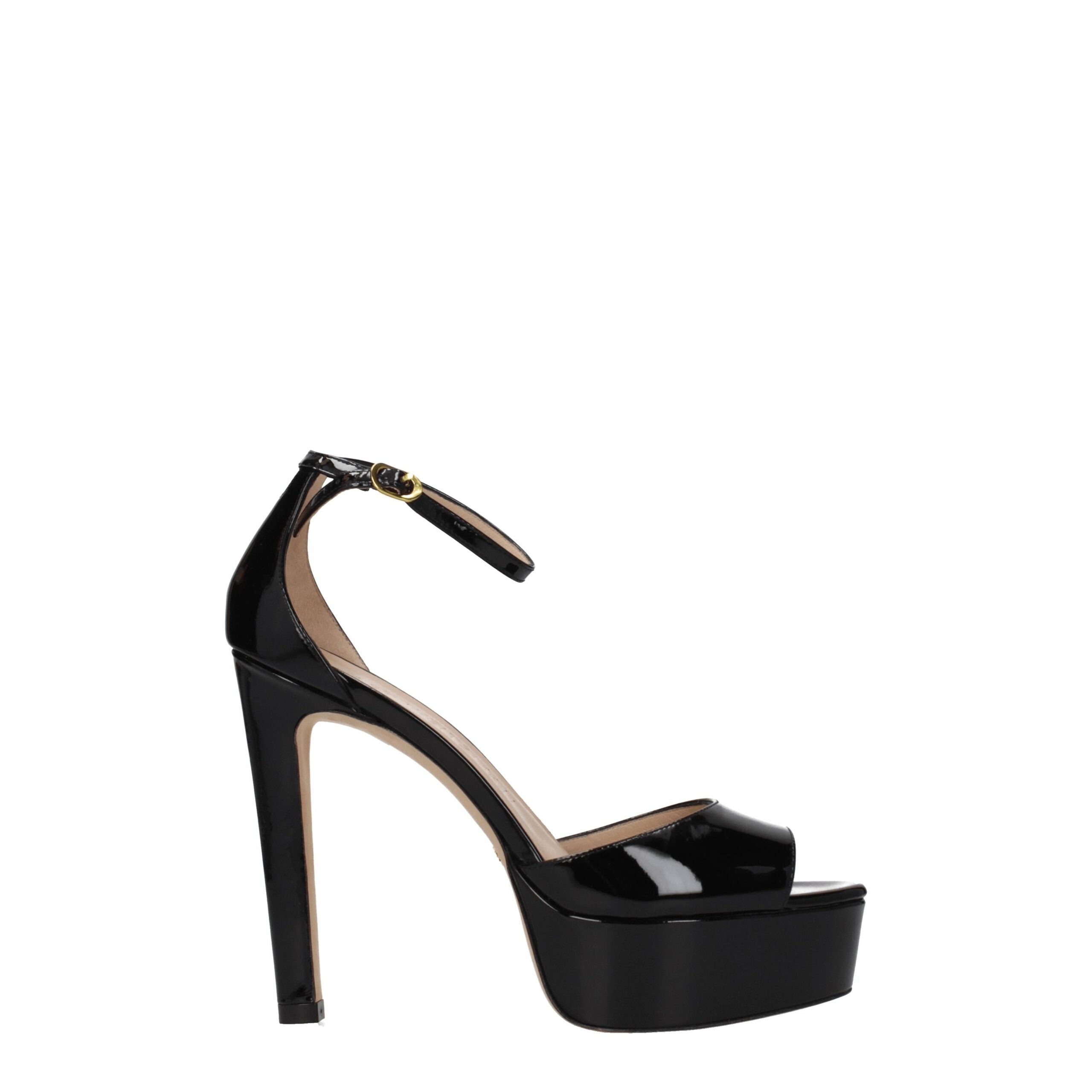 Sandales Stuart Weitzman DISCOPLATFORM noires