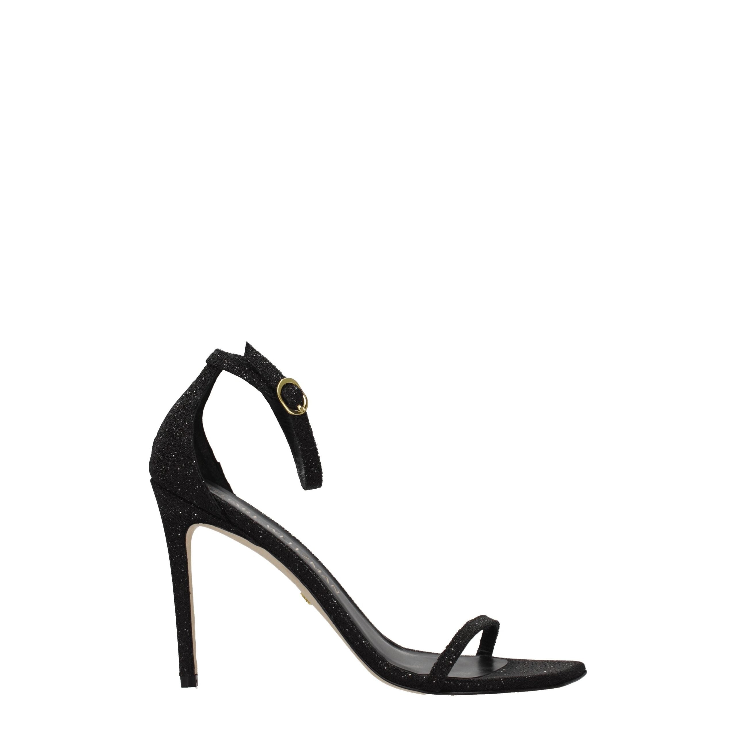 Sandales Stuart Weitzman NUDISTCURVE noires