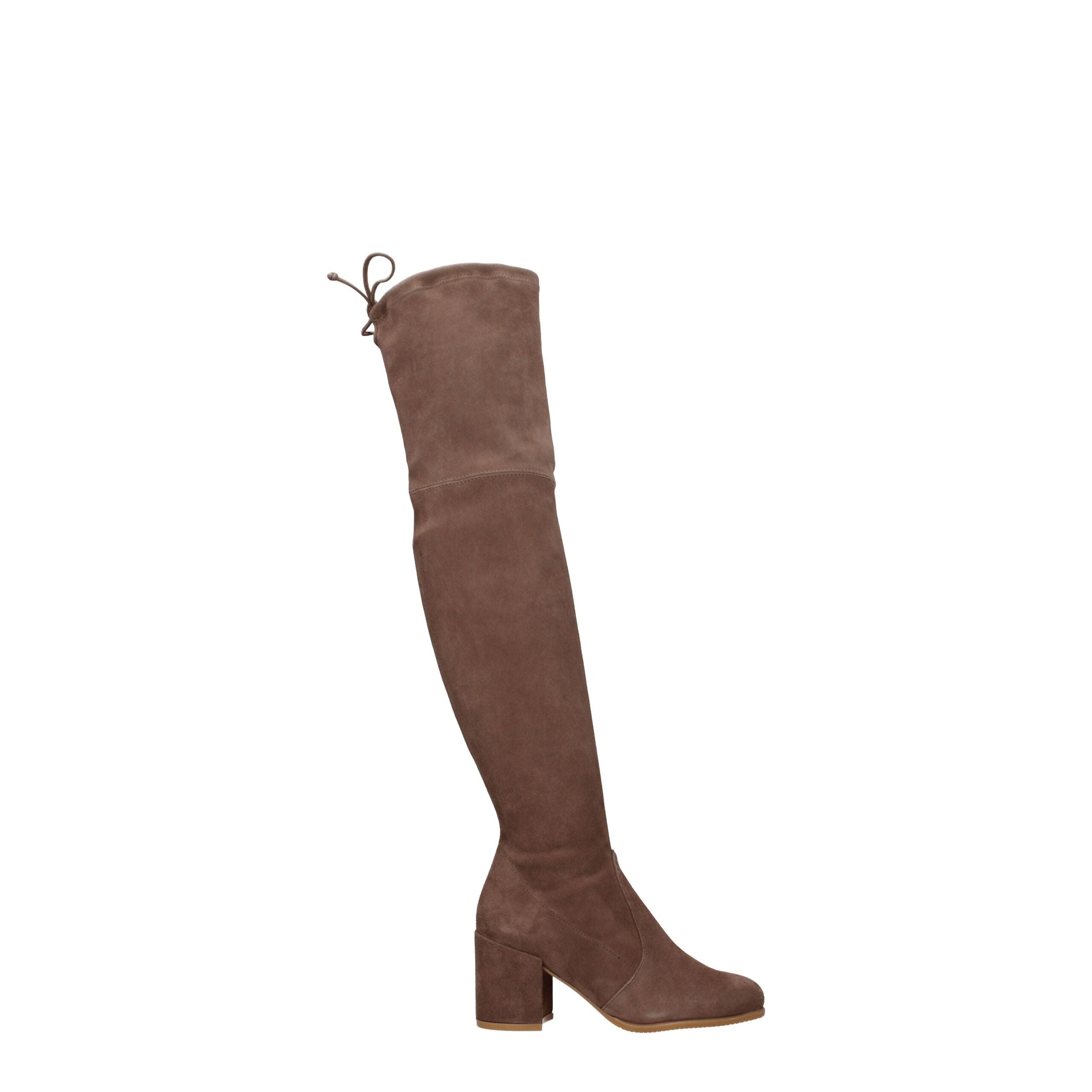 Bottines Stuart Weitzman Tieland taupes