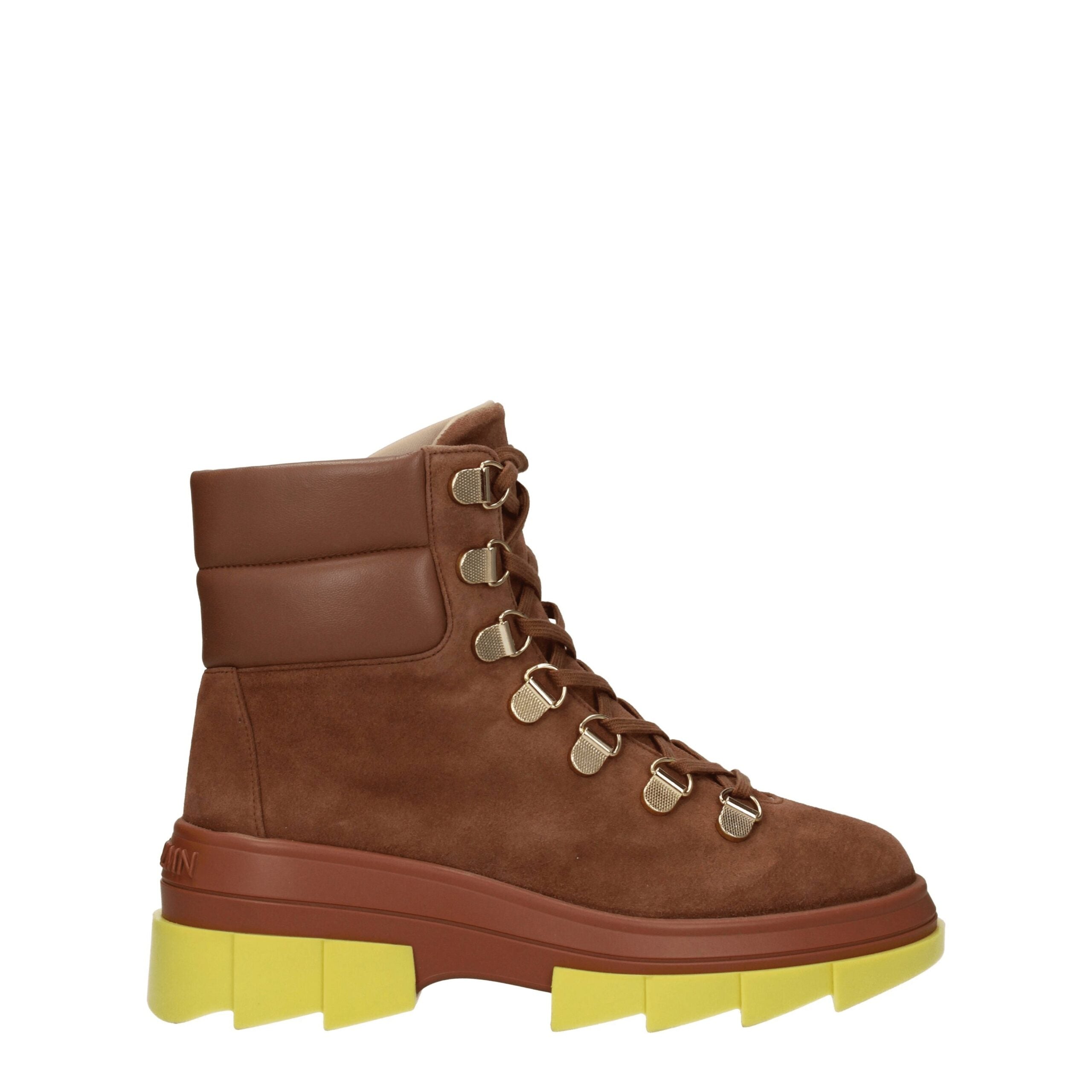 Bottines Stuart Weitzman en cuir cappuccino