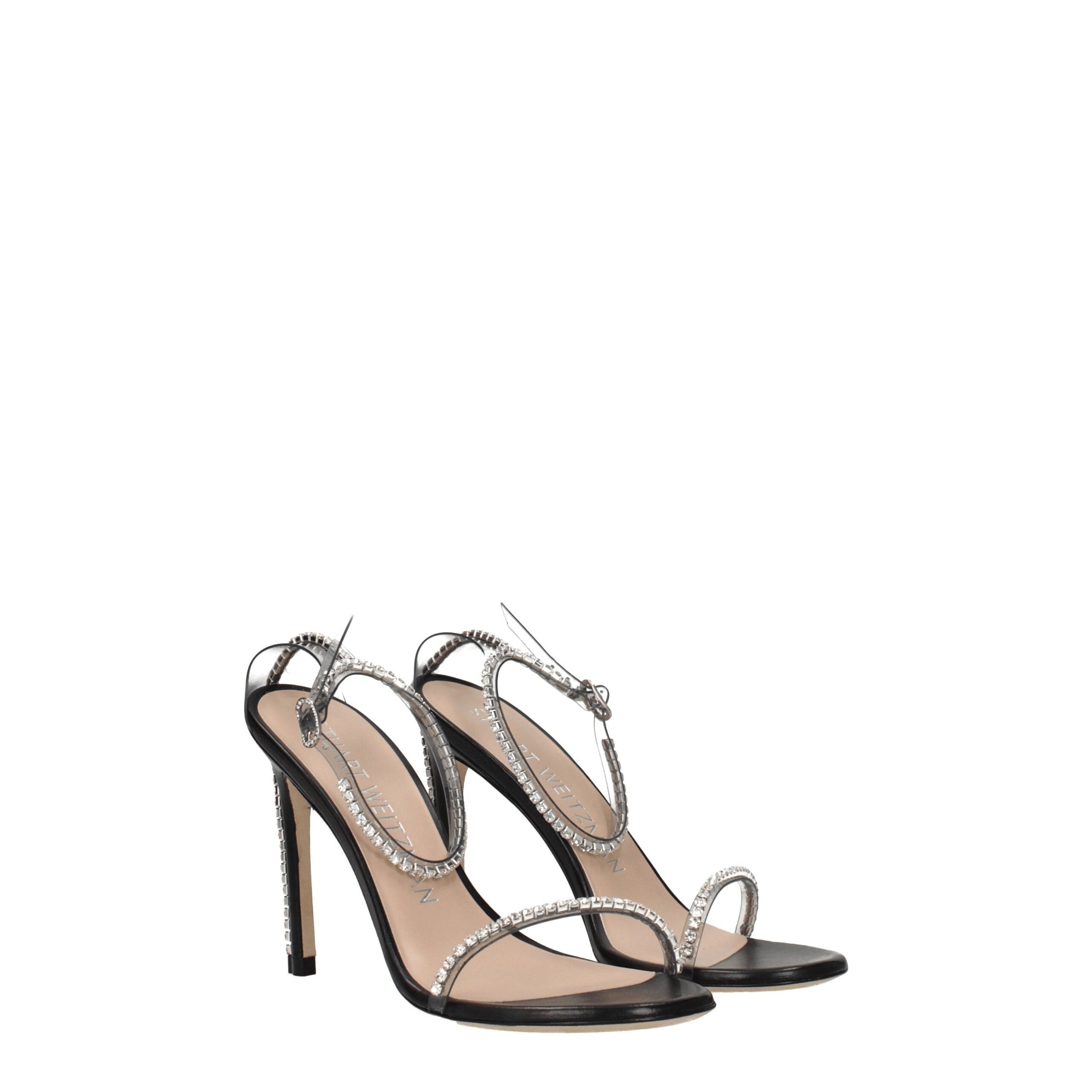 Sandales Stuart Weitzman NUDISTGLAM transparentes