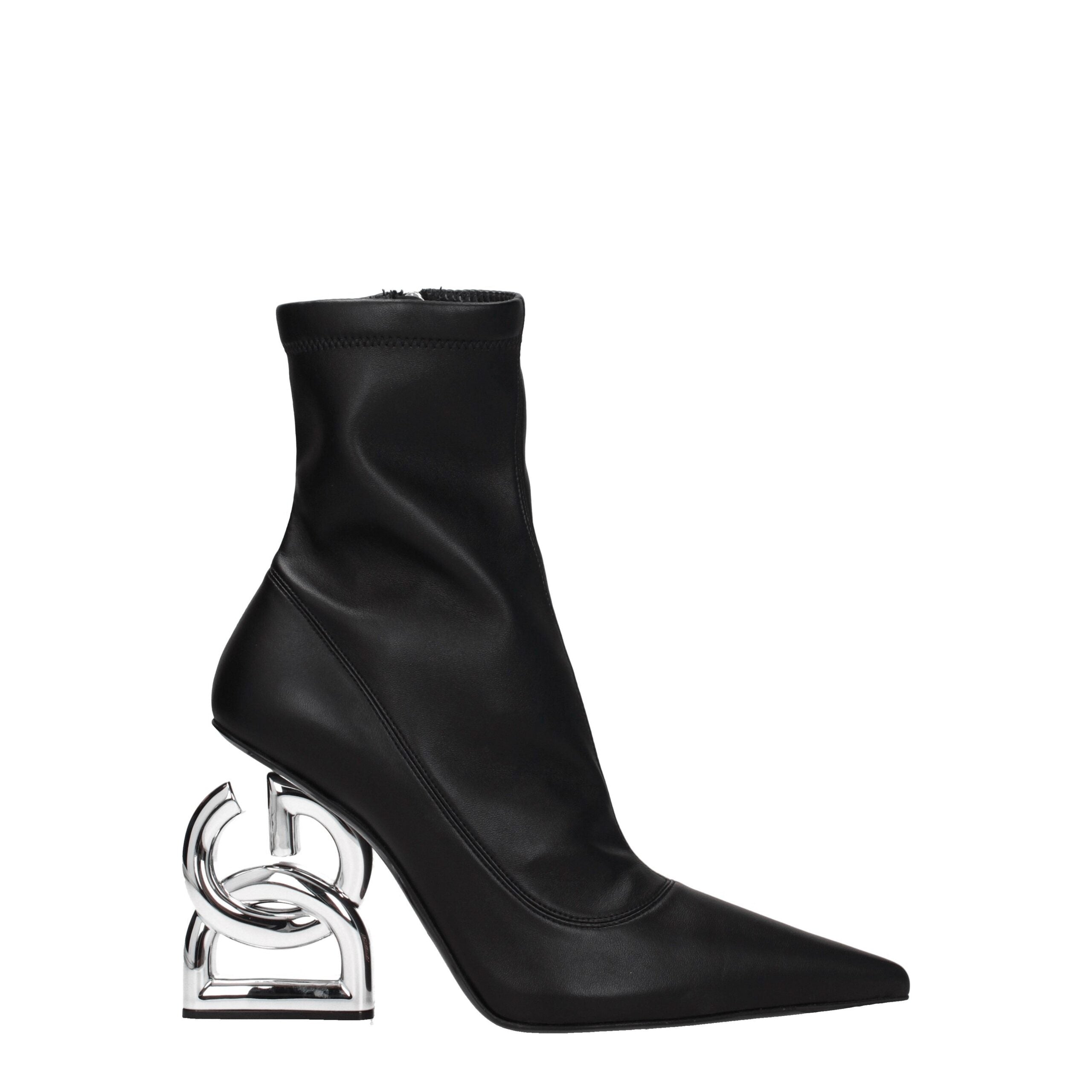 Bottines Dolce&Gabbana en cuir noires